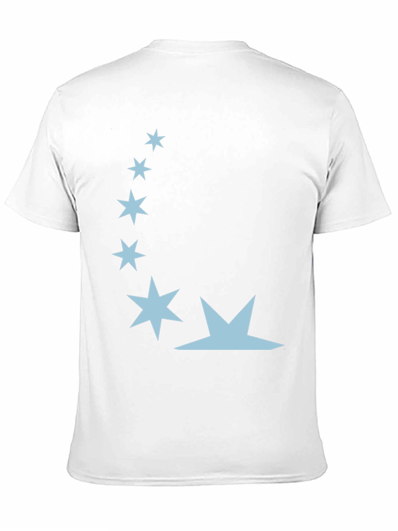 Black Celestial Star Graphic Tee - Soft Cotton Blend view 11