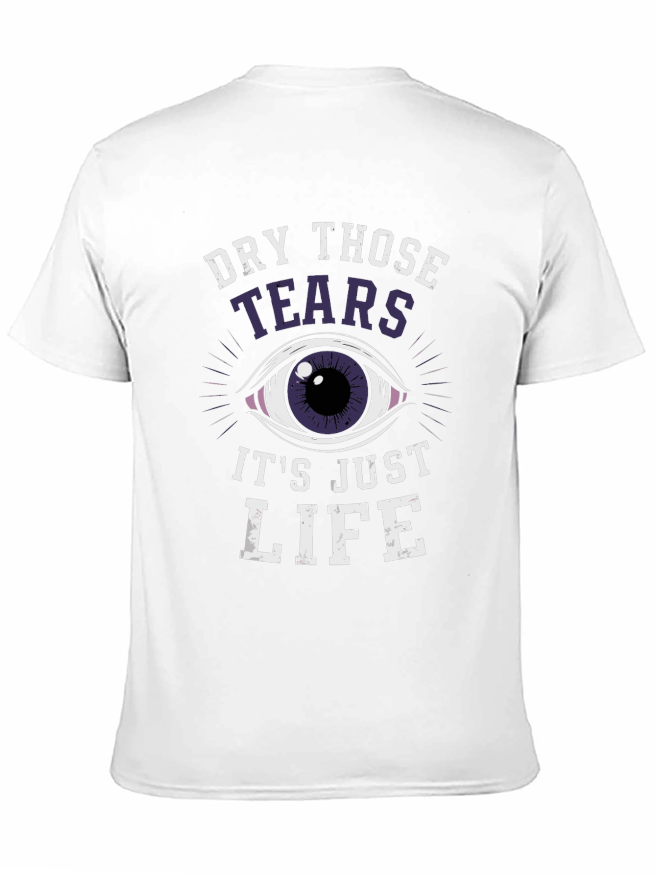 Black Dry Those Tears Graphic Tee view 11