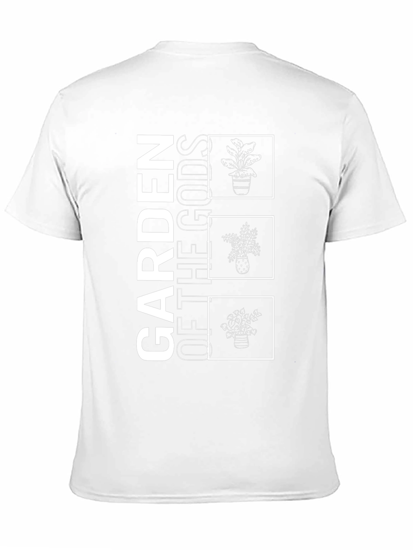 Black Garden of the Gods Graphic Tee - Stylish Plant Lover's Shirt view 11