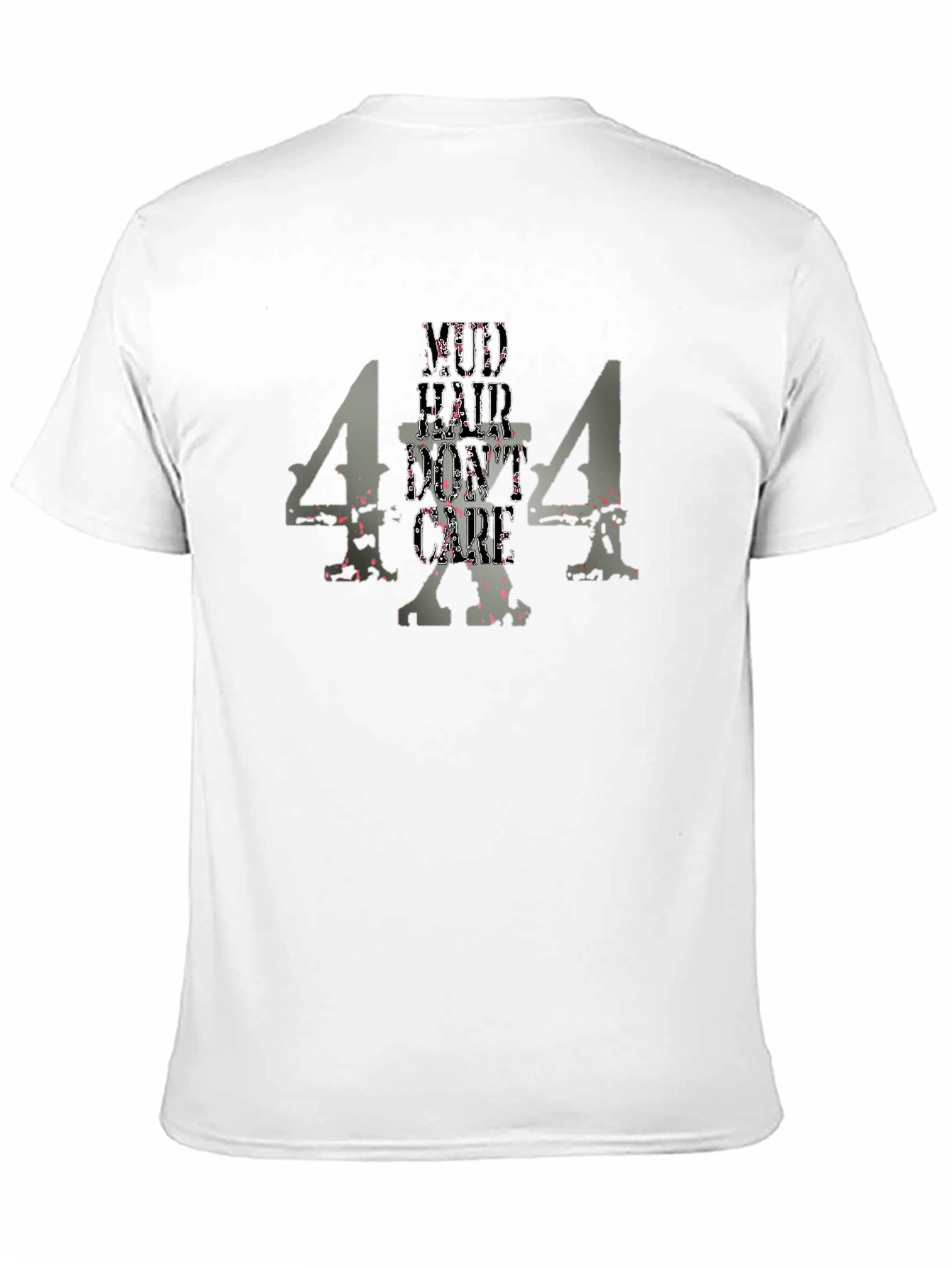 Black Wild Beard Don't Care T-Shirt view 11