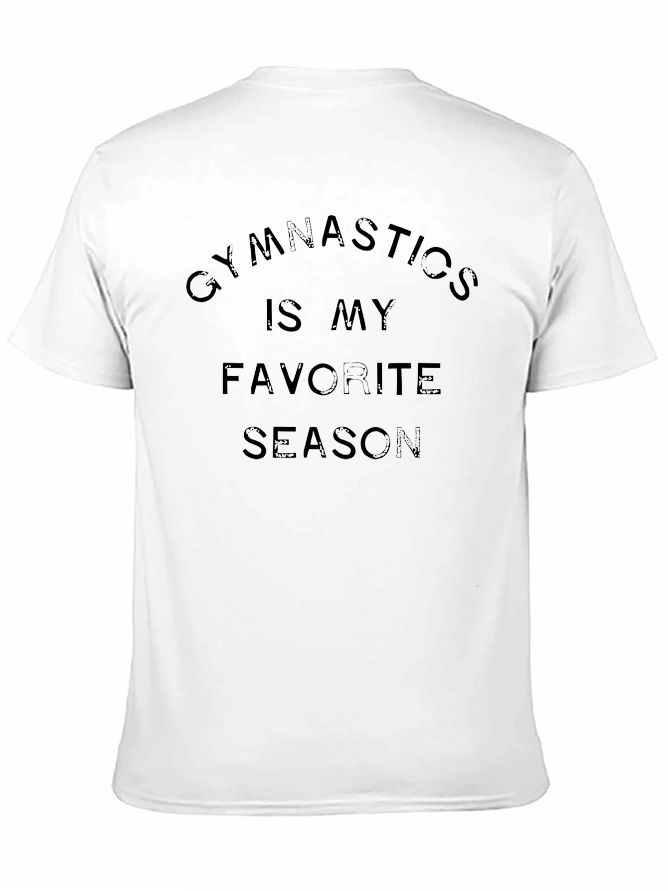 Black Gymnastics is My Favorite Season Black T-Shirt view 11