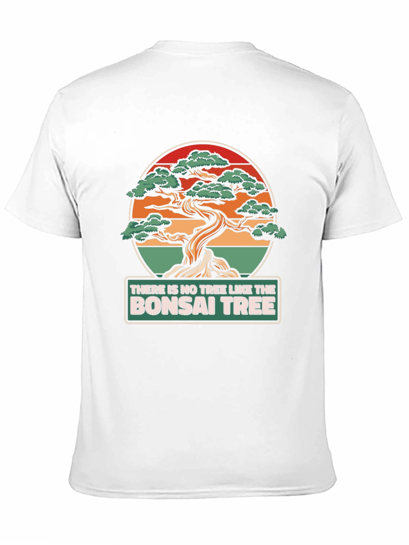 Black Bonsai Tree Graphic T-Shirt - Unique Design view 11