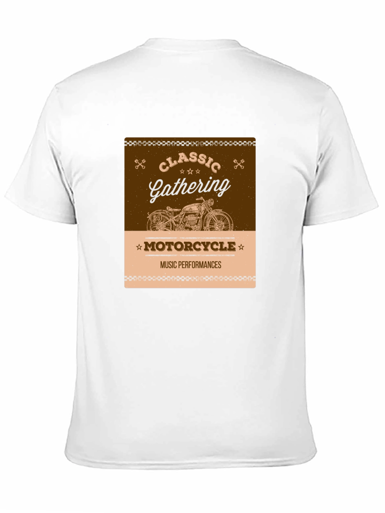 Black Classic Motorcycle Gathering Black T-Shirt view 11