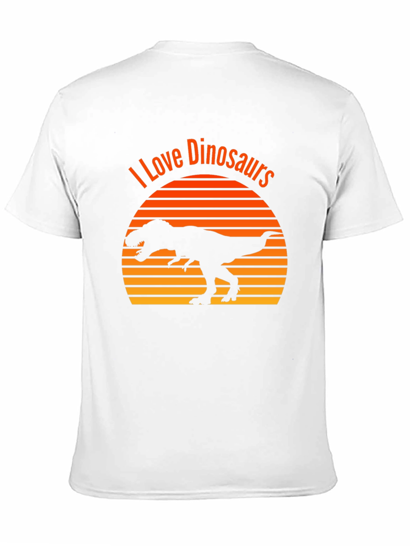 Black I Love Dinosaurs Graphic Tee view 11