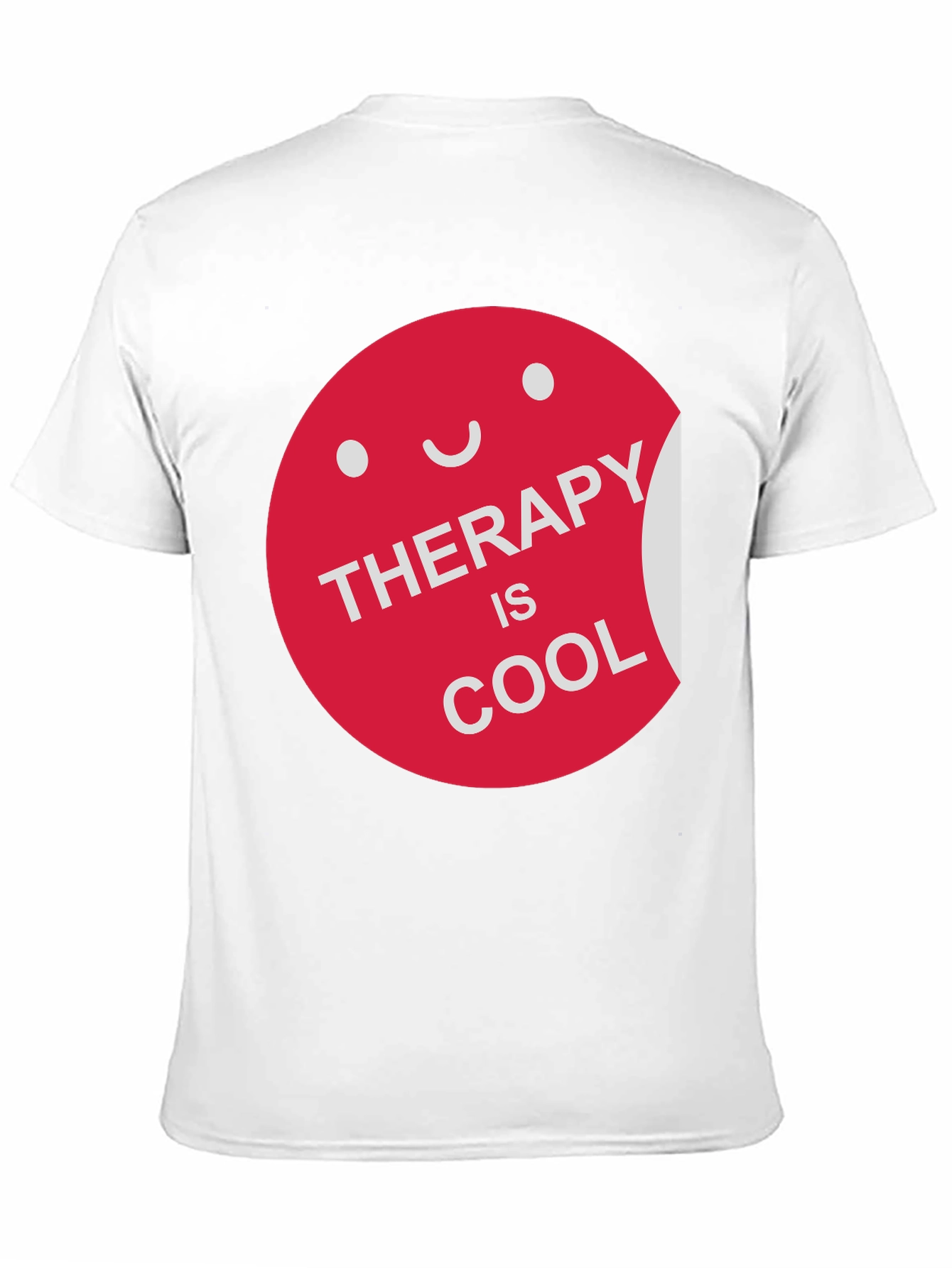 Black Therapy is Cool Graphic Tee -  Comfortable Cotton T-Shirt view 11