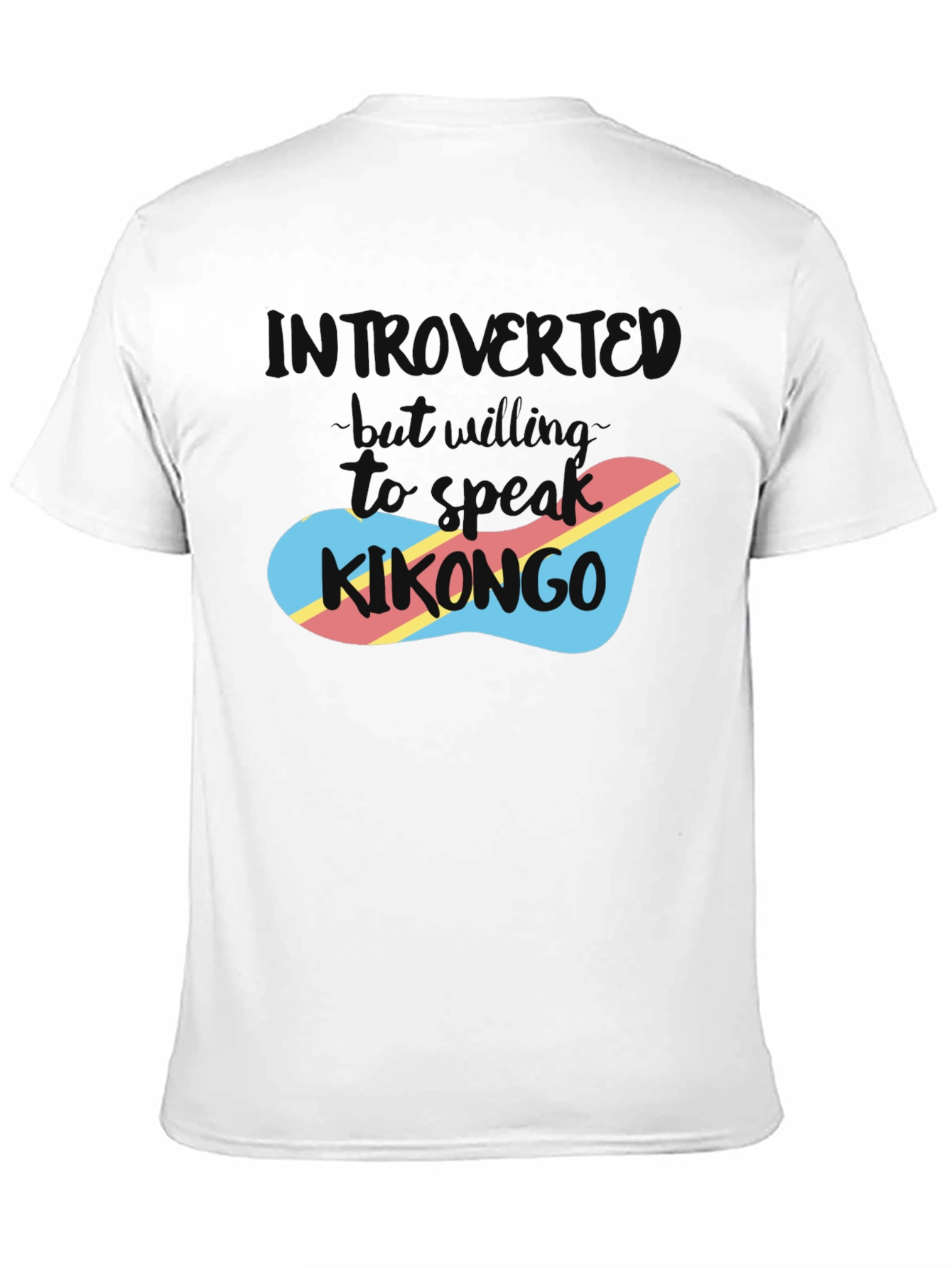 Black Introvert Kikongo T-Shirt view 11