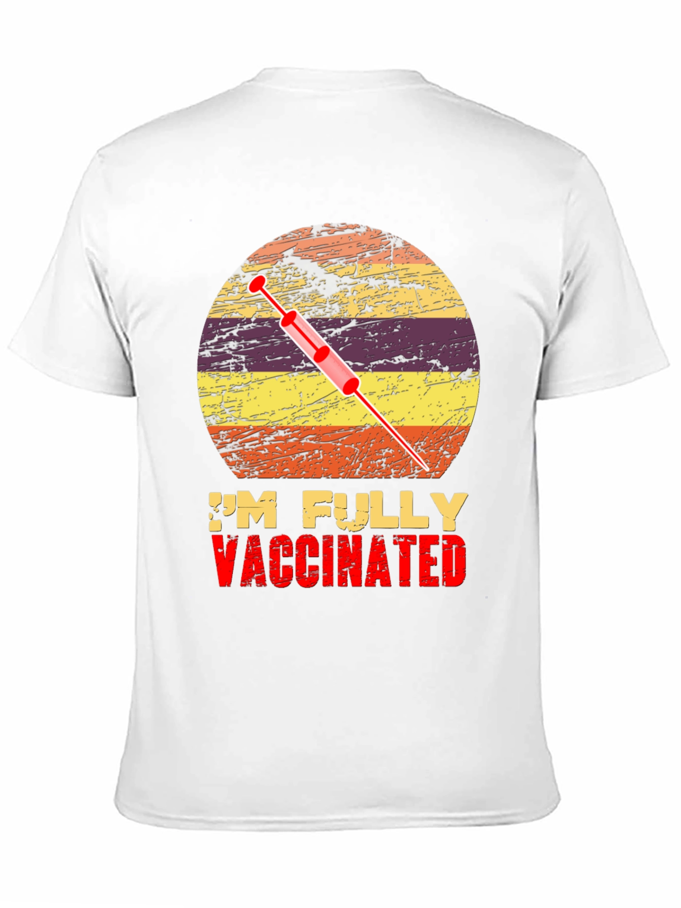 Black Fully Vaccinated Graphic Tee view 11