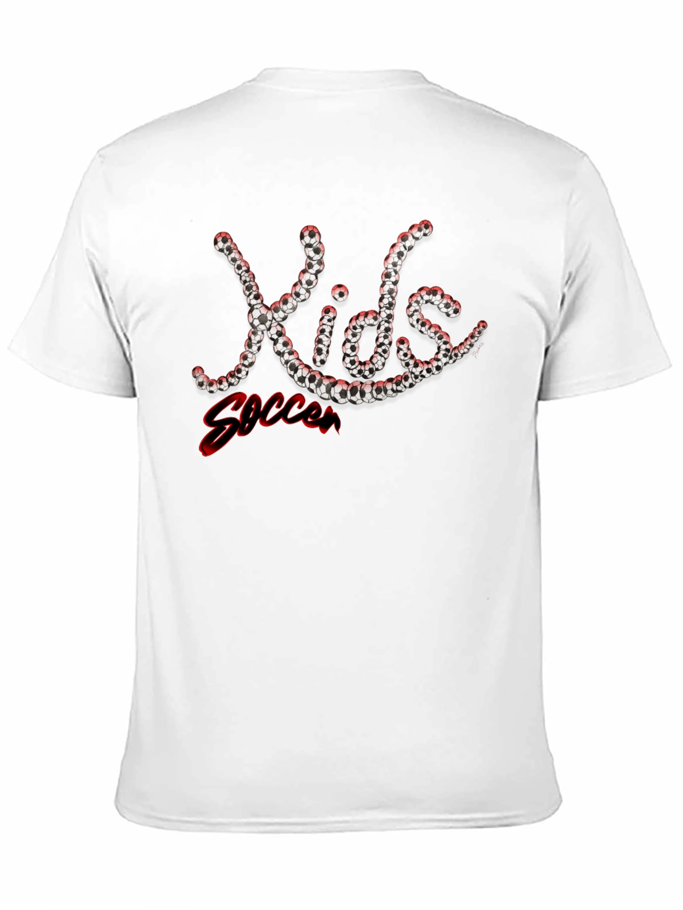 Kids Soccer Ball Graphic T-Shirt - 11