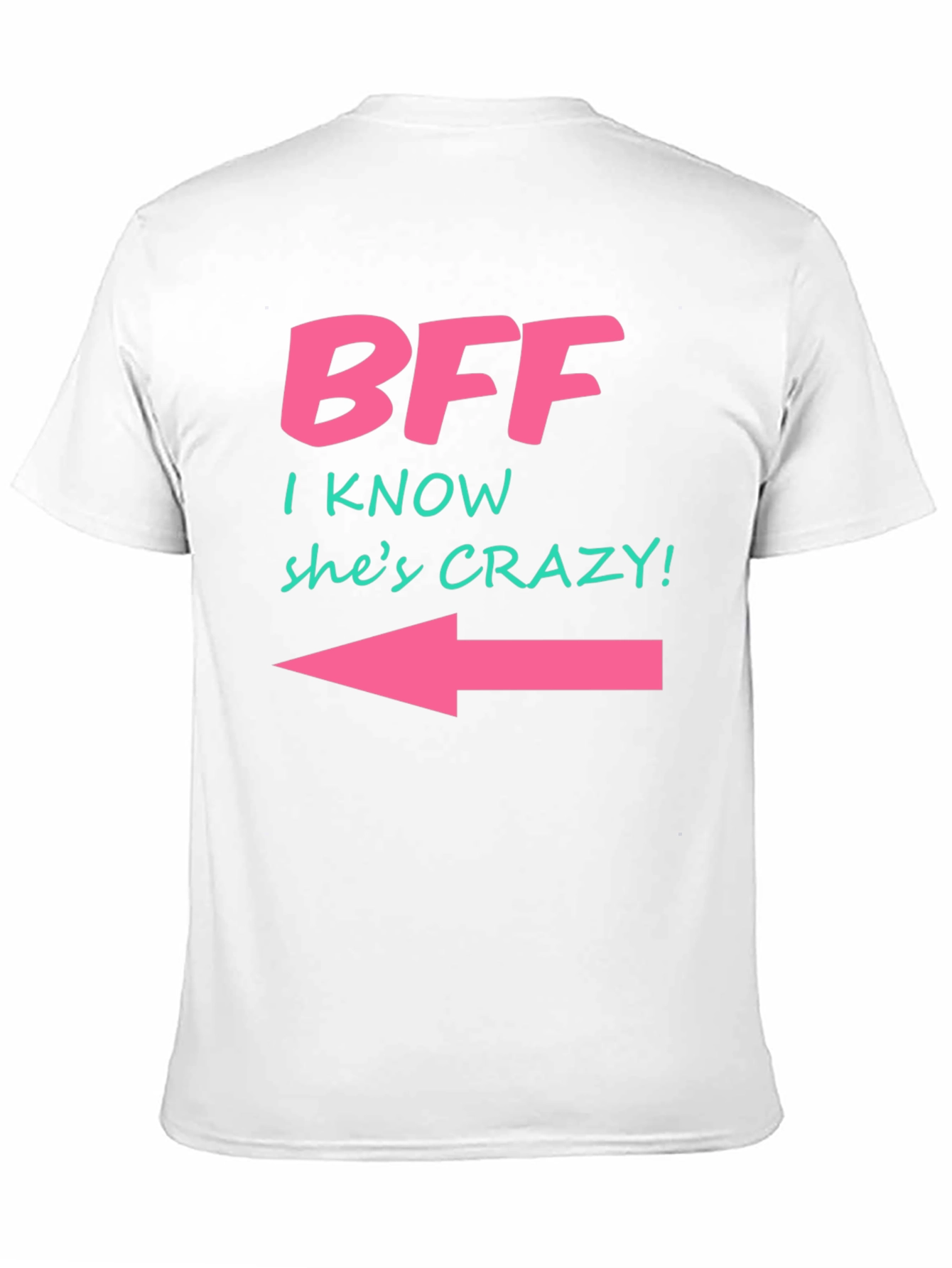 Black BFF Crazy Arrow T-Shirt view 11