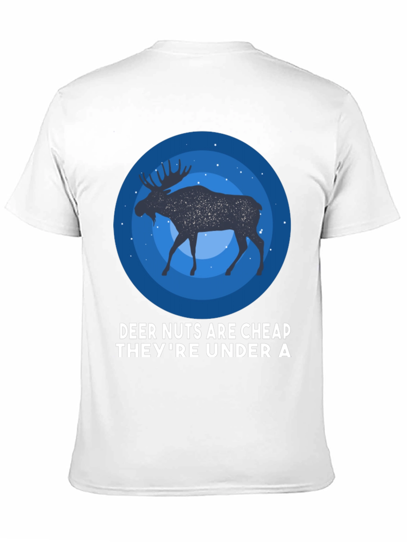 Black Deer Nuts T-Shirt - Funny Graphic Tee for Men view 11
