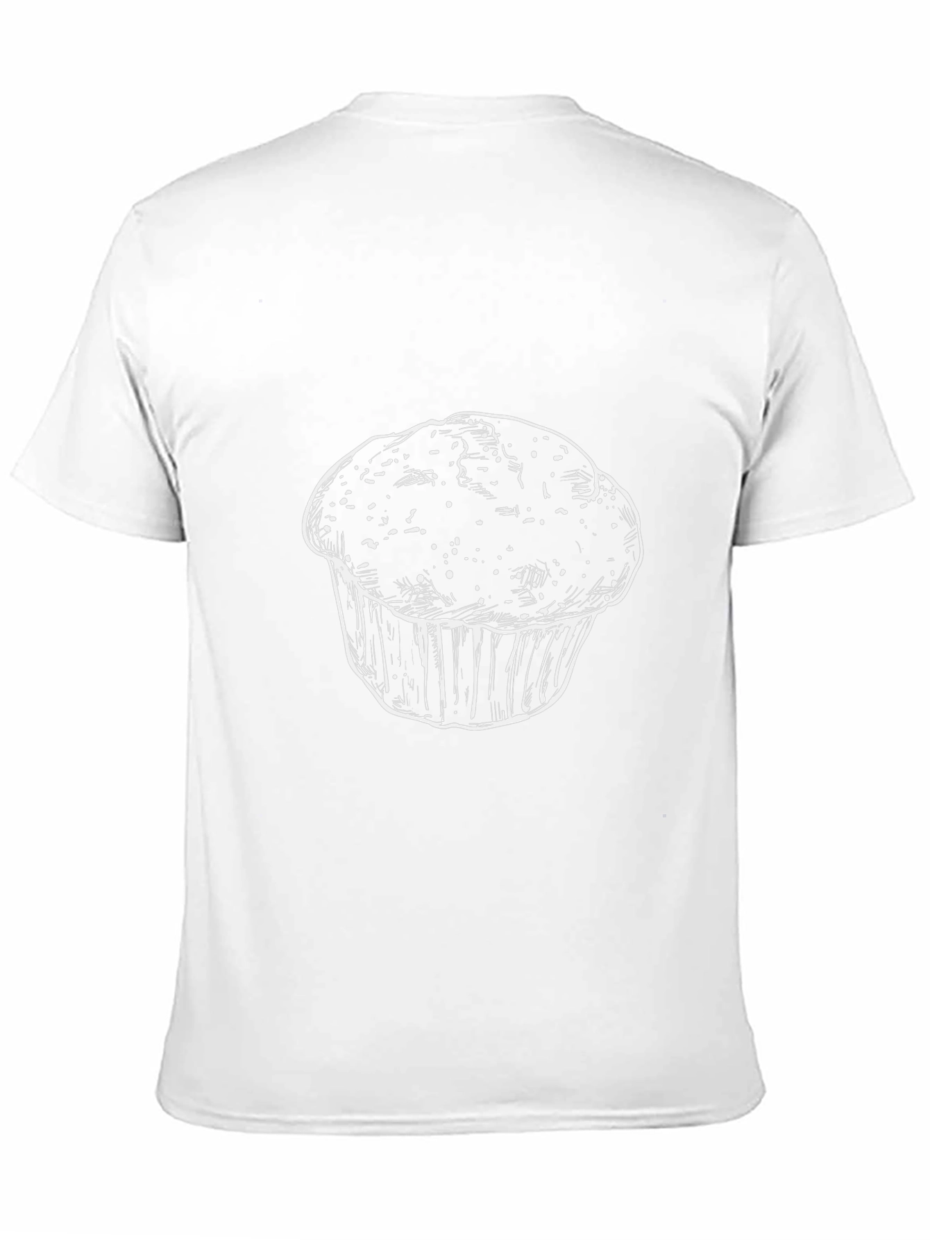 Black Muffin Graphic T-Shirt view 11