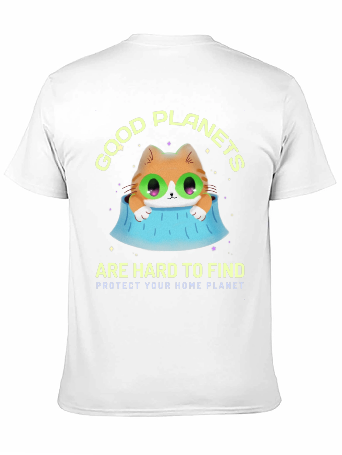 Black Good Planets Are Hard To Find T-Shirt view 11