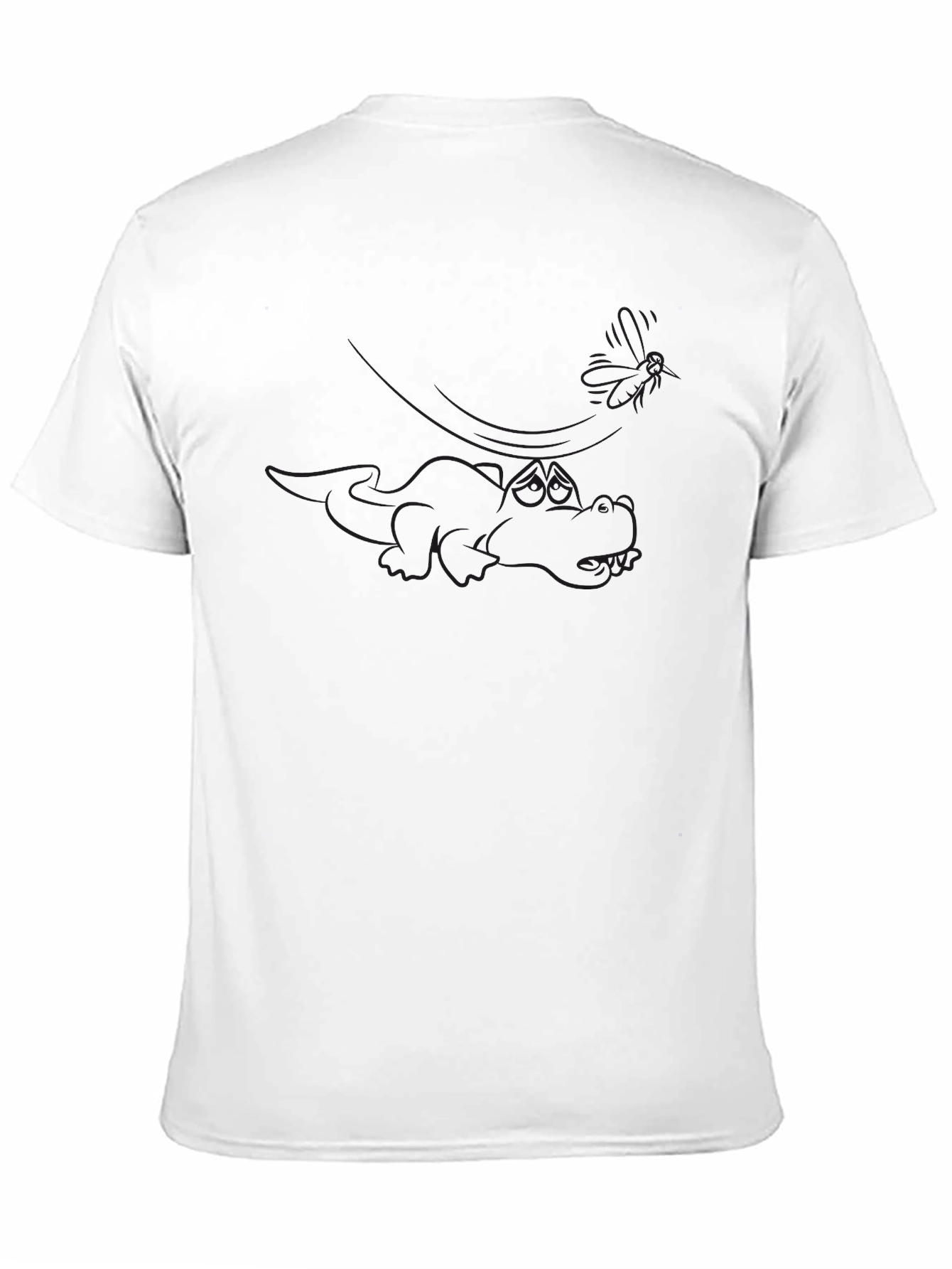 Black Men's Black Crew Neck Short Sleeve T-Shirt view 11