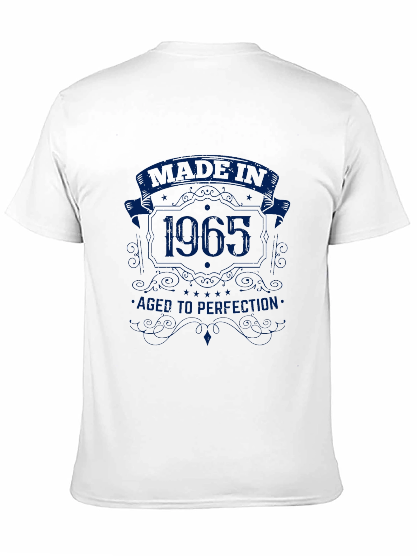 Black Made in 1965 T-Shirt - Aged to Perfection view 11