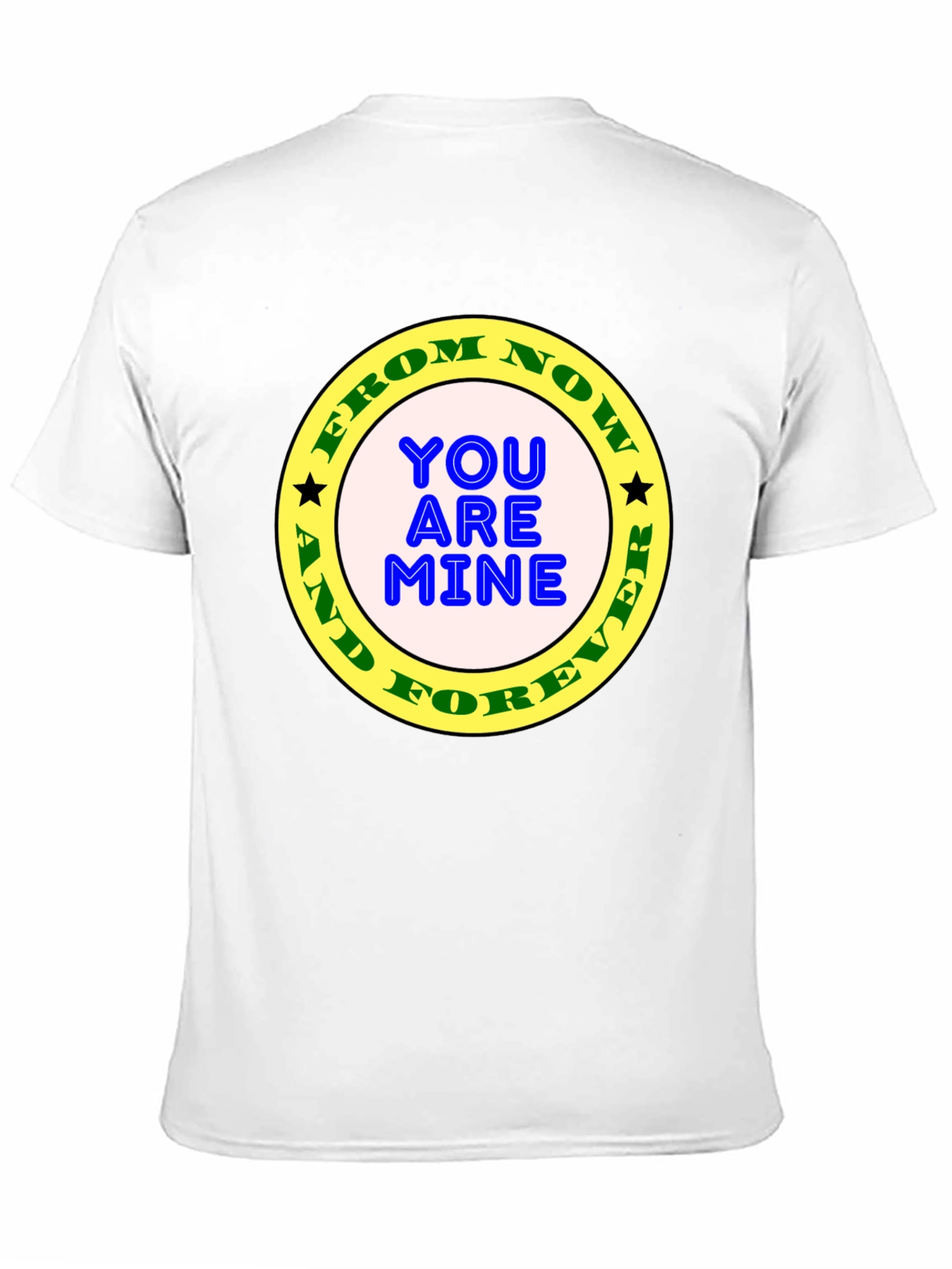 Black You Are Mine Forever T-Shirt view 11