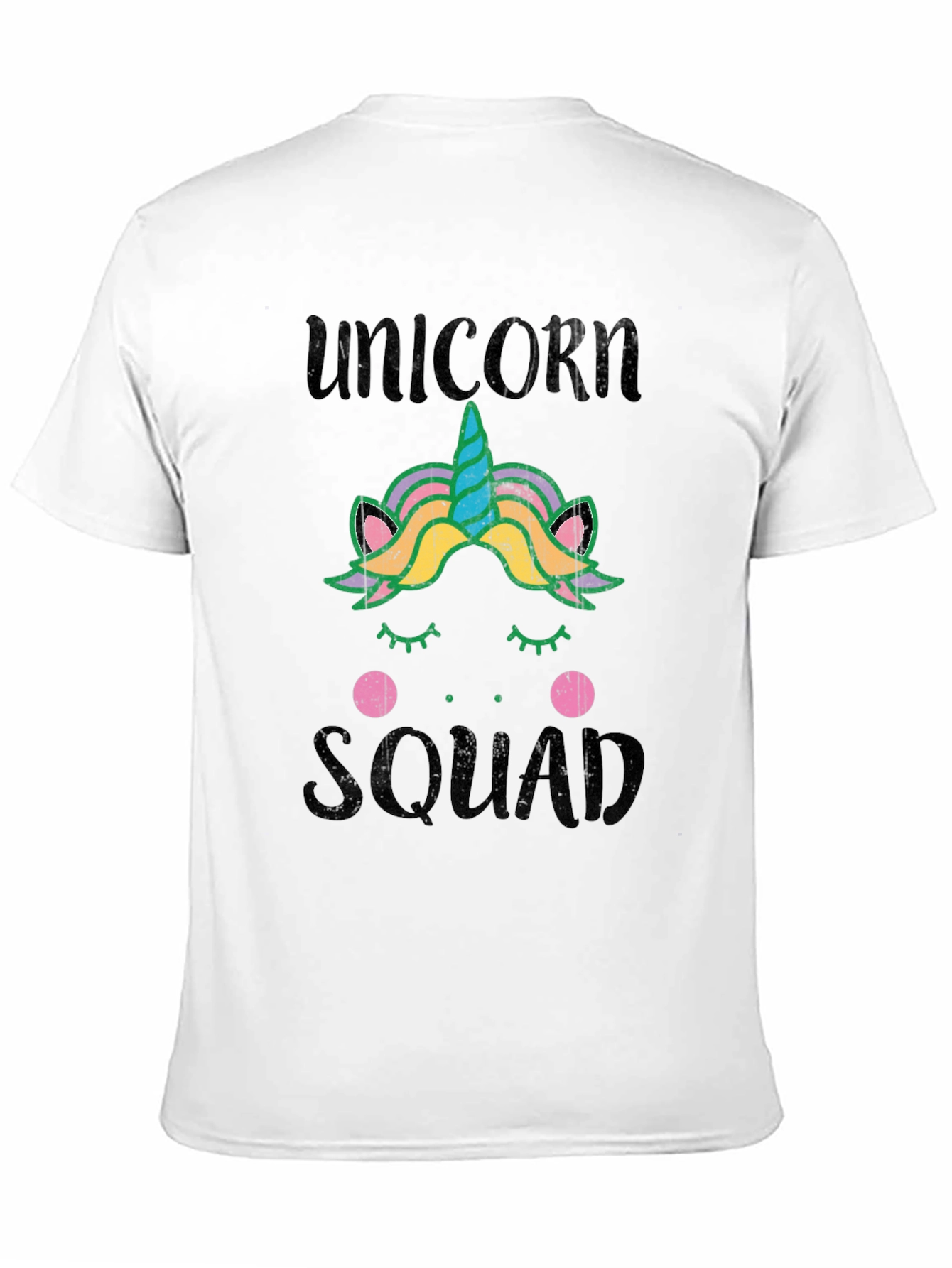 Black Unicorn Squad Graphic T-Shirt view 11