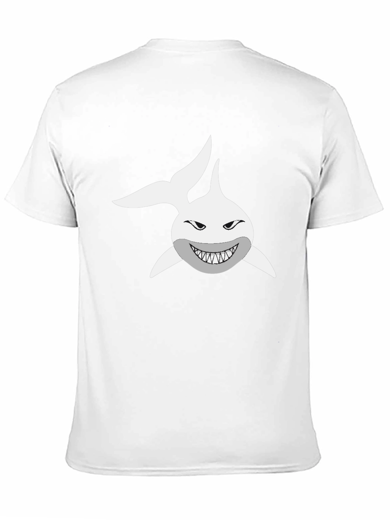 Shark Graphic T-Shirt - Men's Black Tee - 11