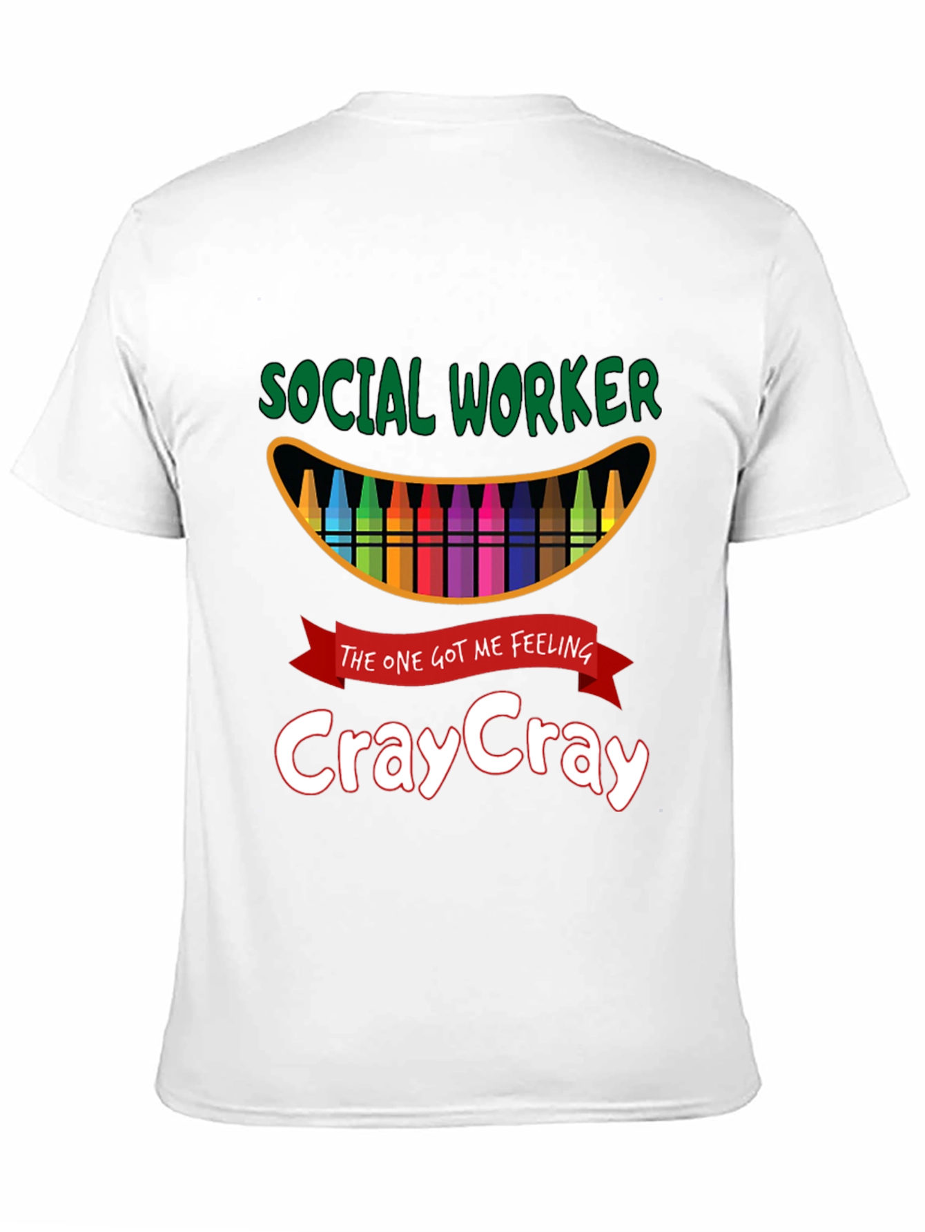 Black Social Worker CrayCray T-Shirt view 11