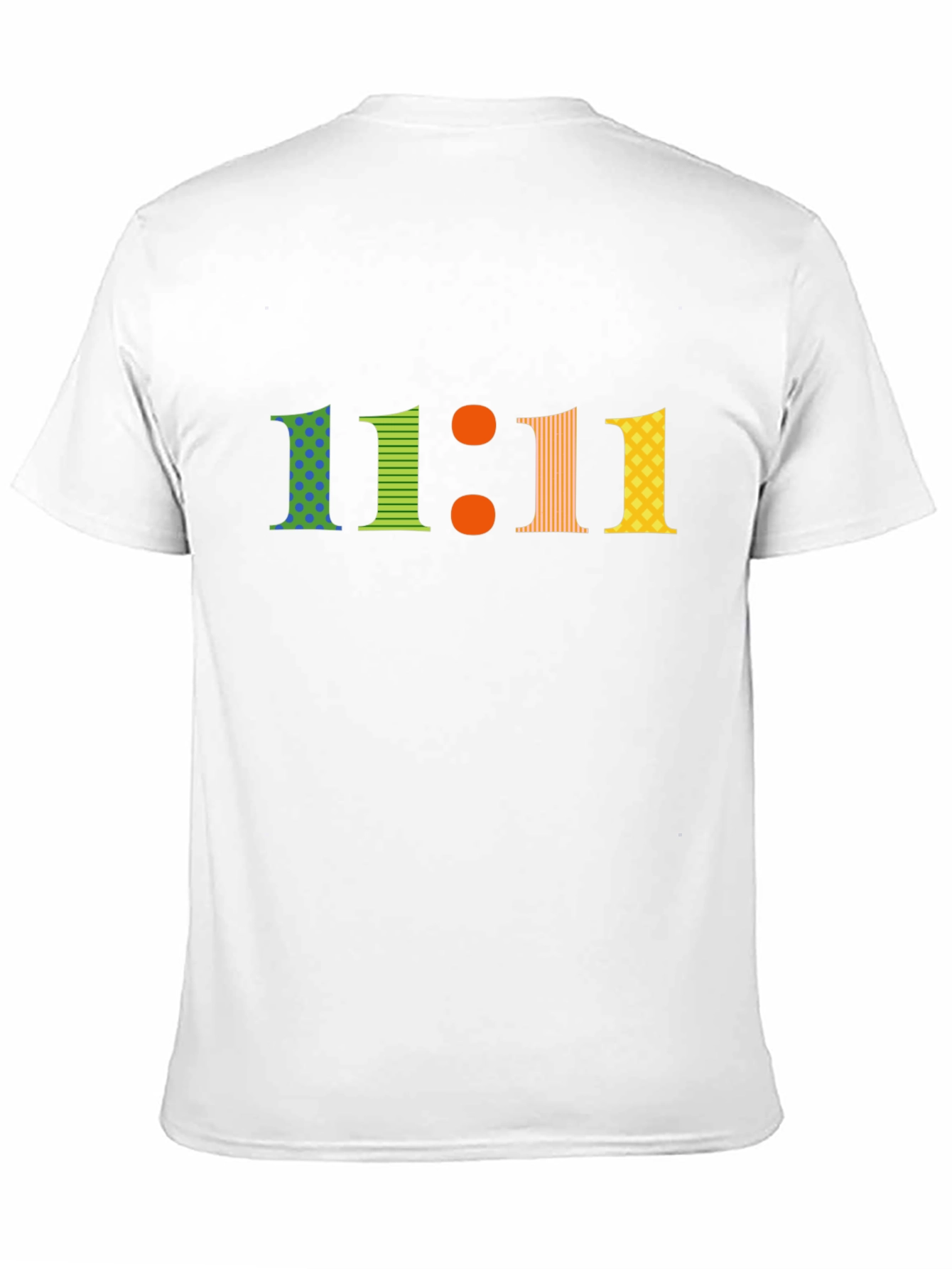 Black 11:11 Graphic Print T-Shirt view 11