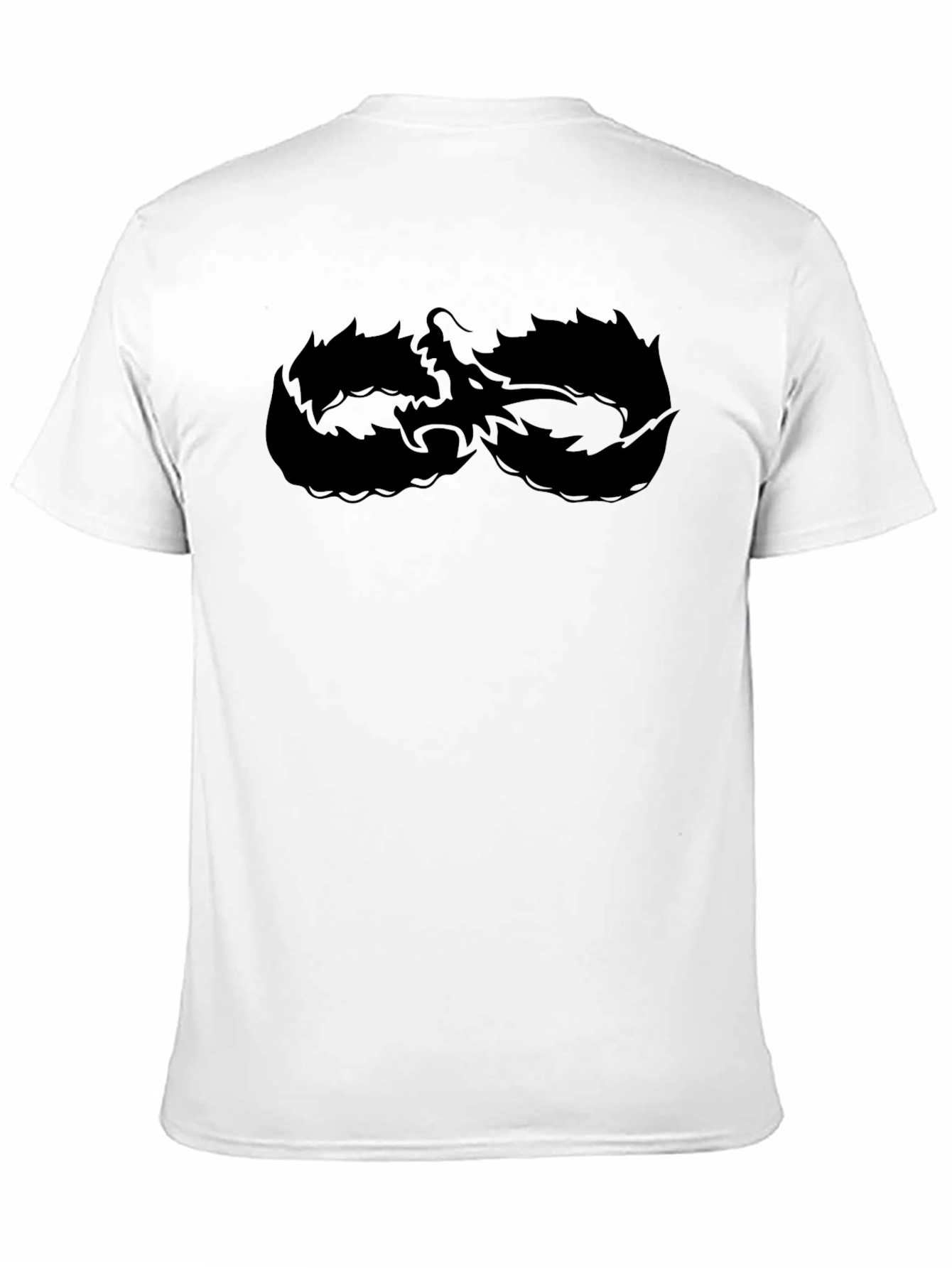 Black Bold Black Dragon Infinity T-Shirt view 11