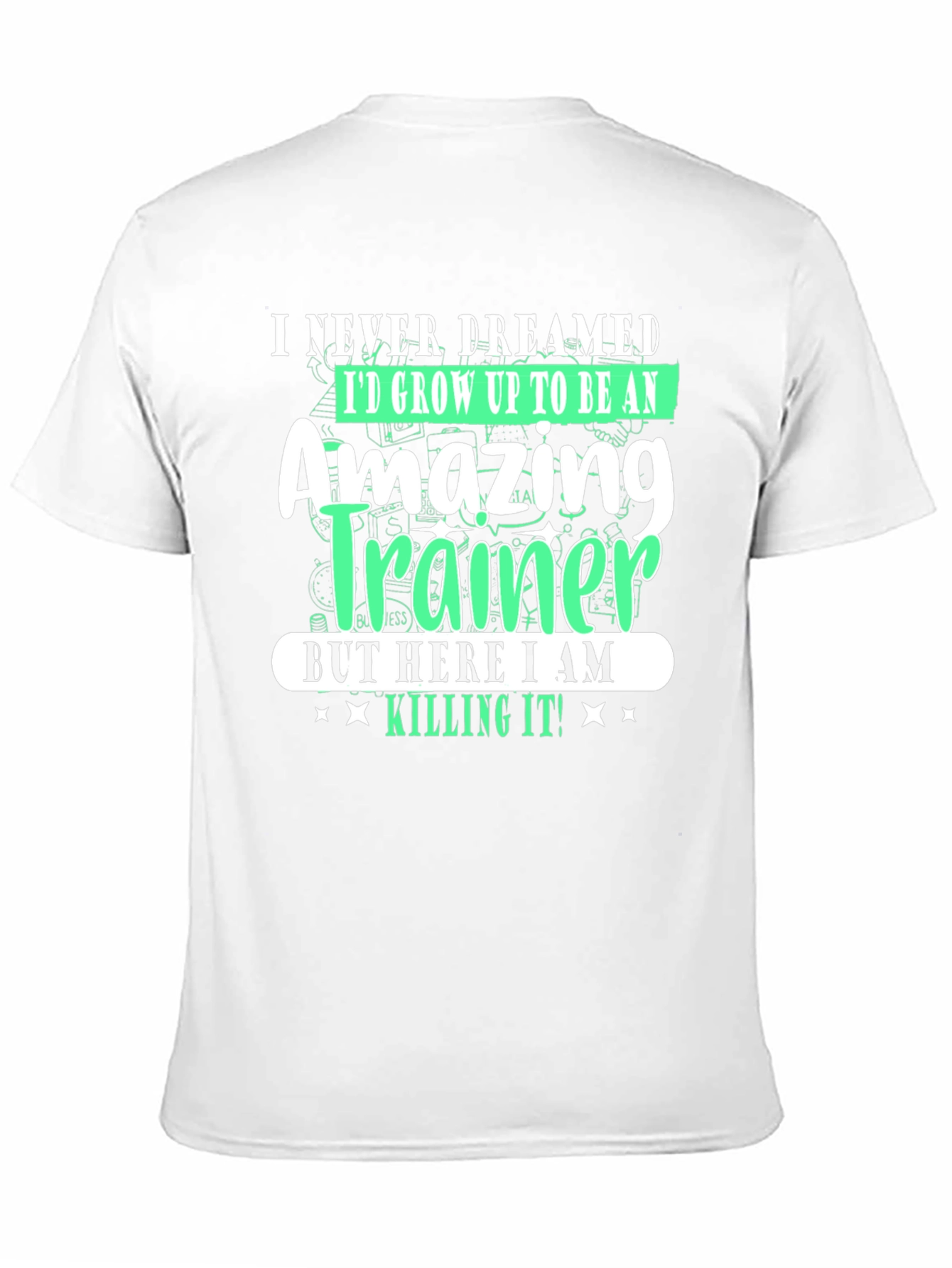 Black Amazing Trainer Graphic T-Shirt view 11