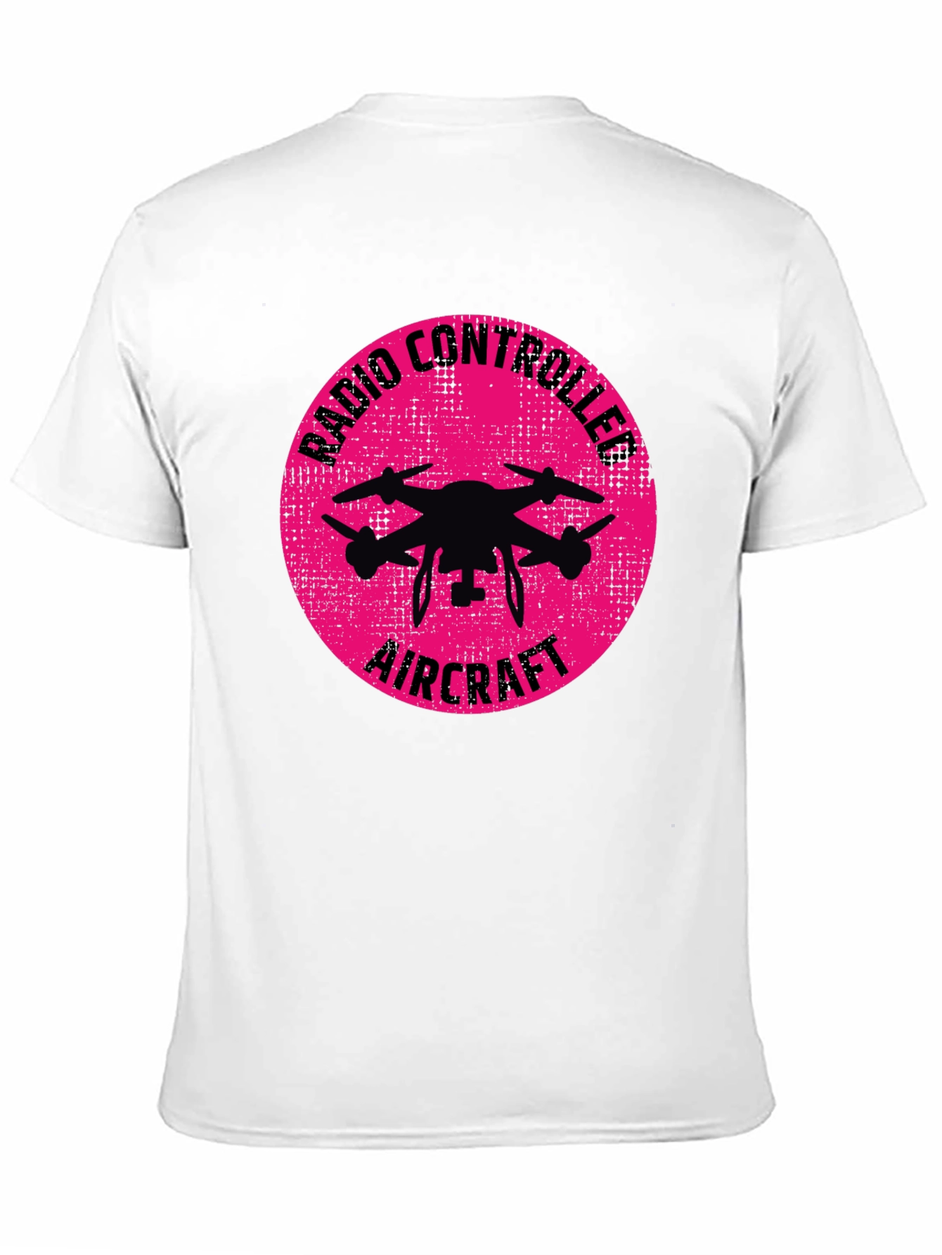 Black Radio Controlled Aircraft Graphic Tee view 11