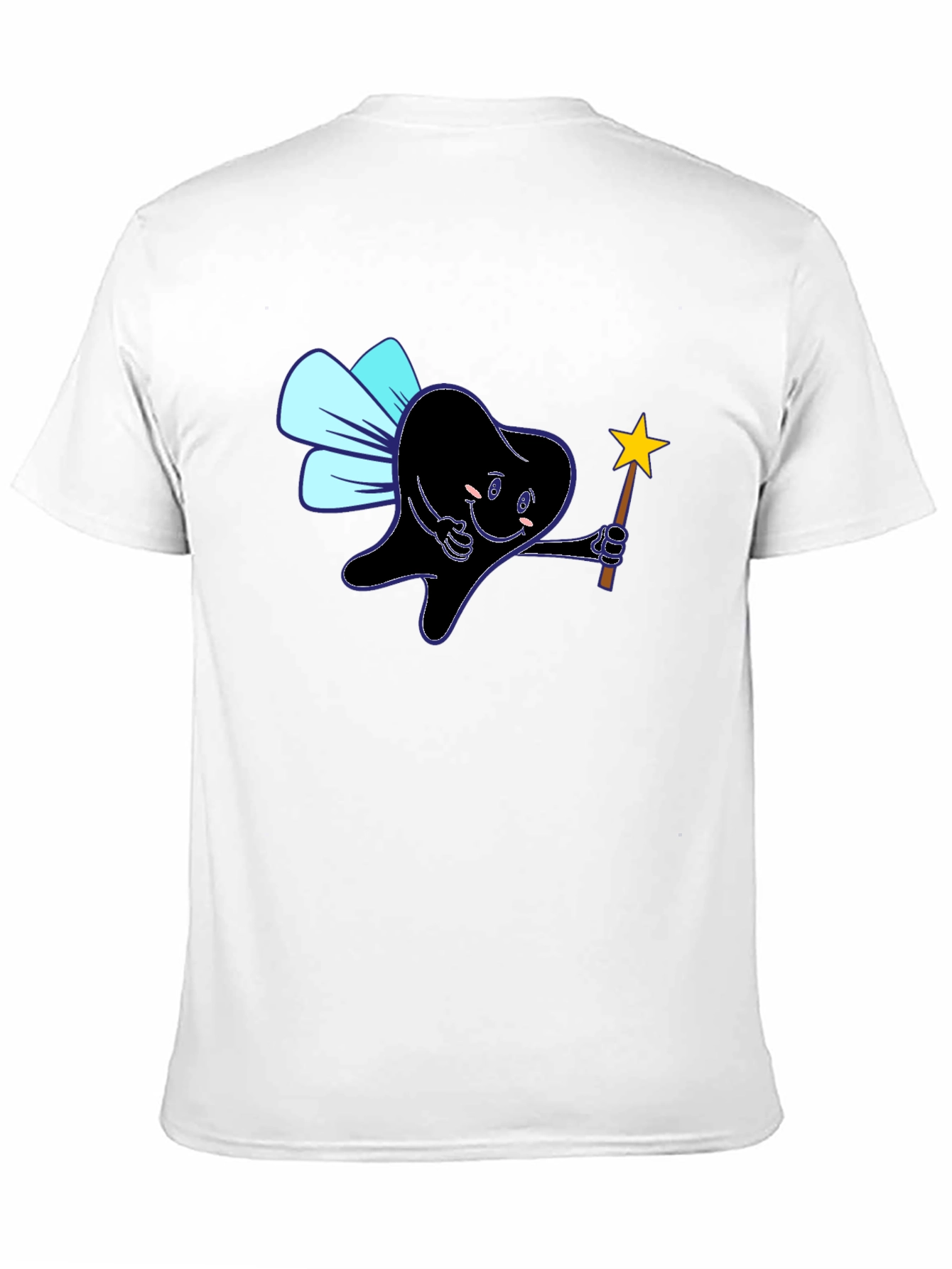 Black Tooth Fairy T-Shirt - Fun Dentist Tee view 11