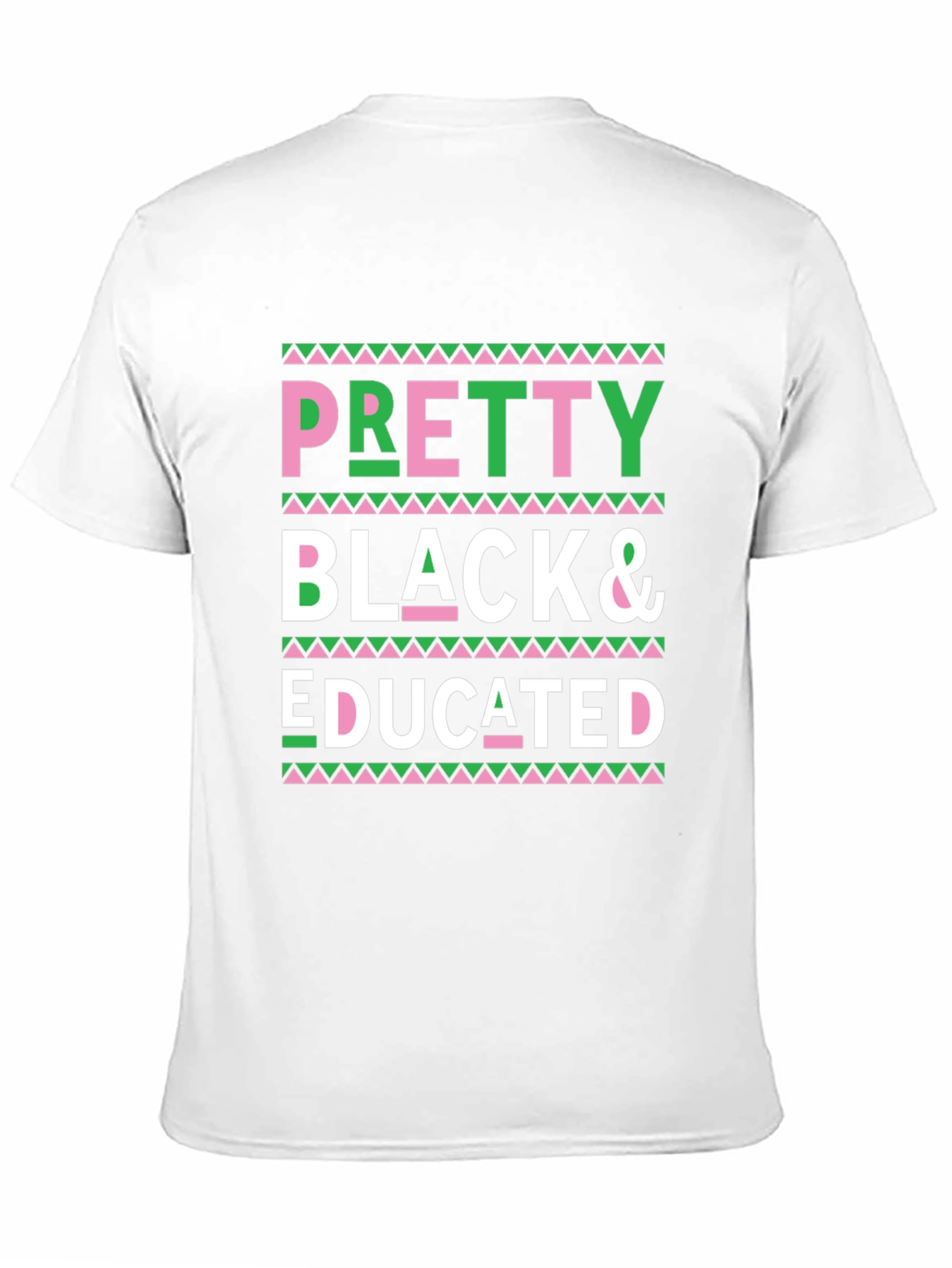 Black Pretty Black & Educated Tee view 11