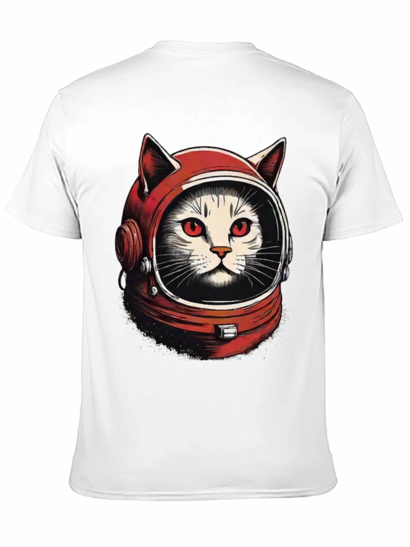 Black Catstronaut Graphic T-Shirt view 11