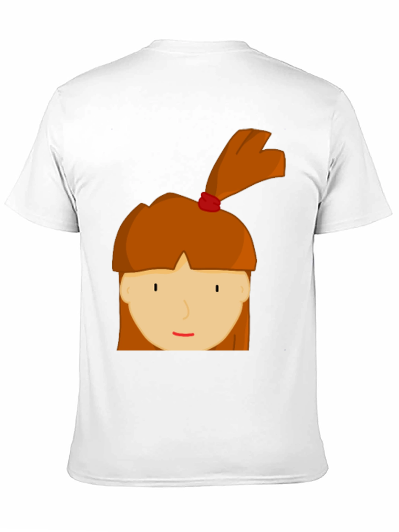 Black Cartoon Girl Graphic Tee - Fun & Casual Style view 11