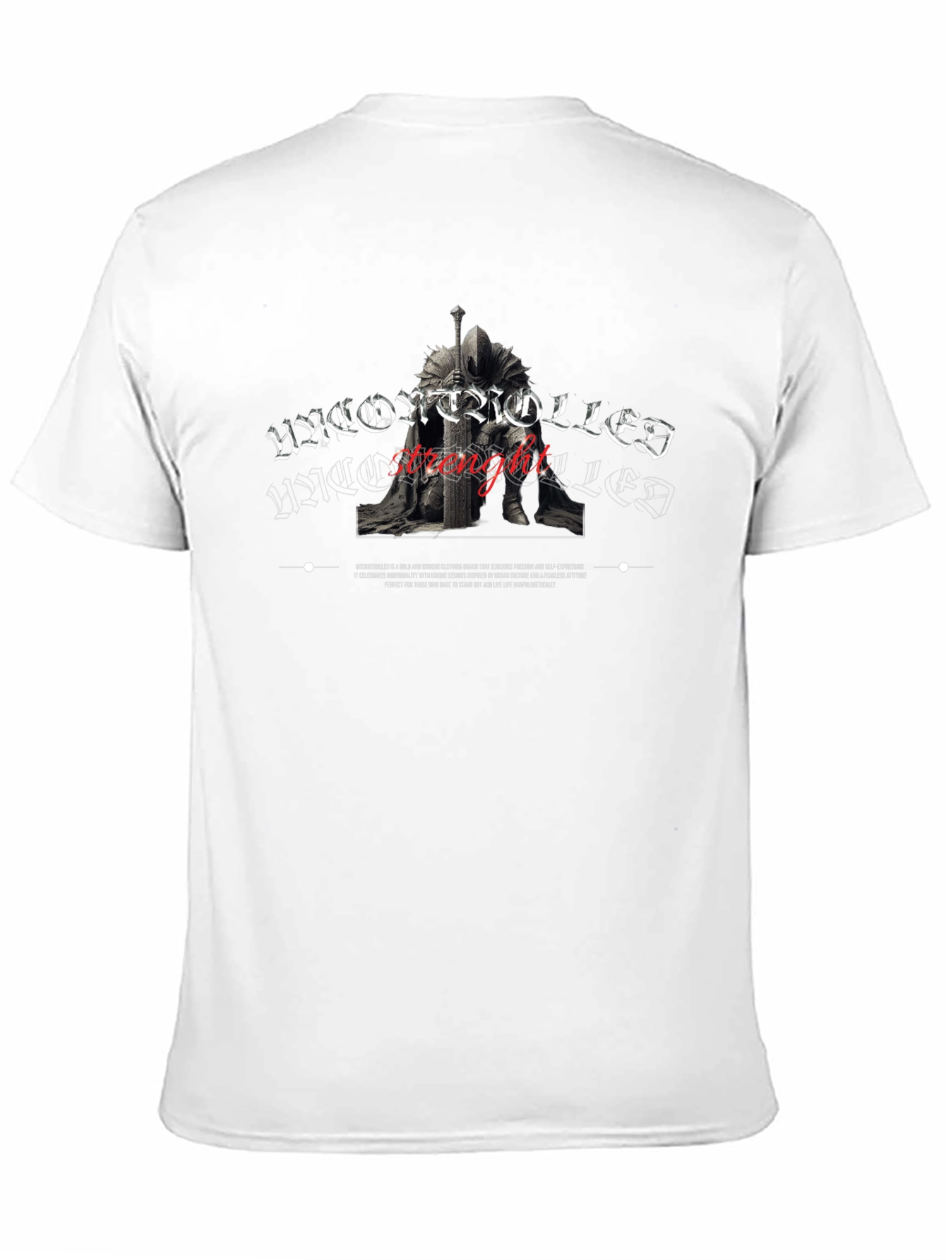 Black Uncontrolled Midnight Graphic Tee view 11