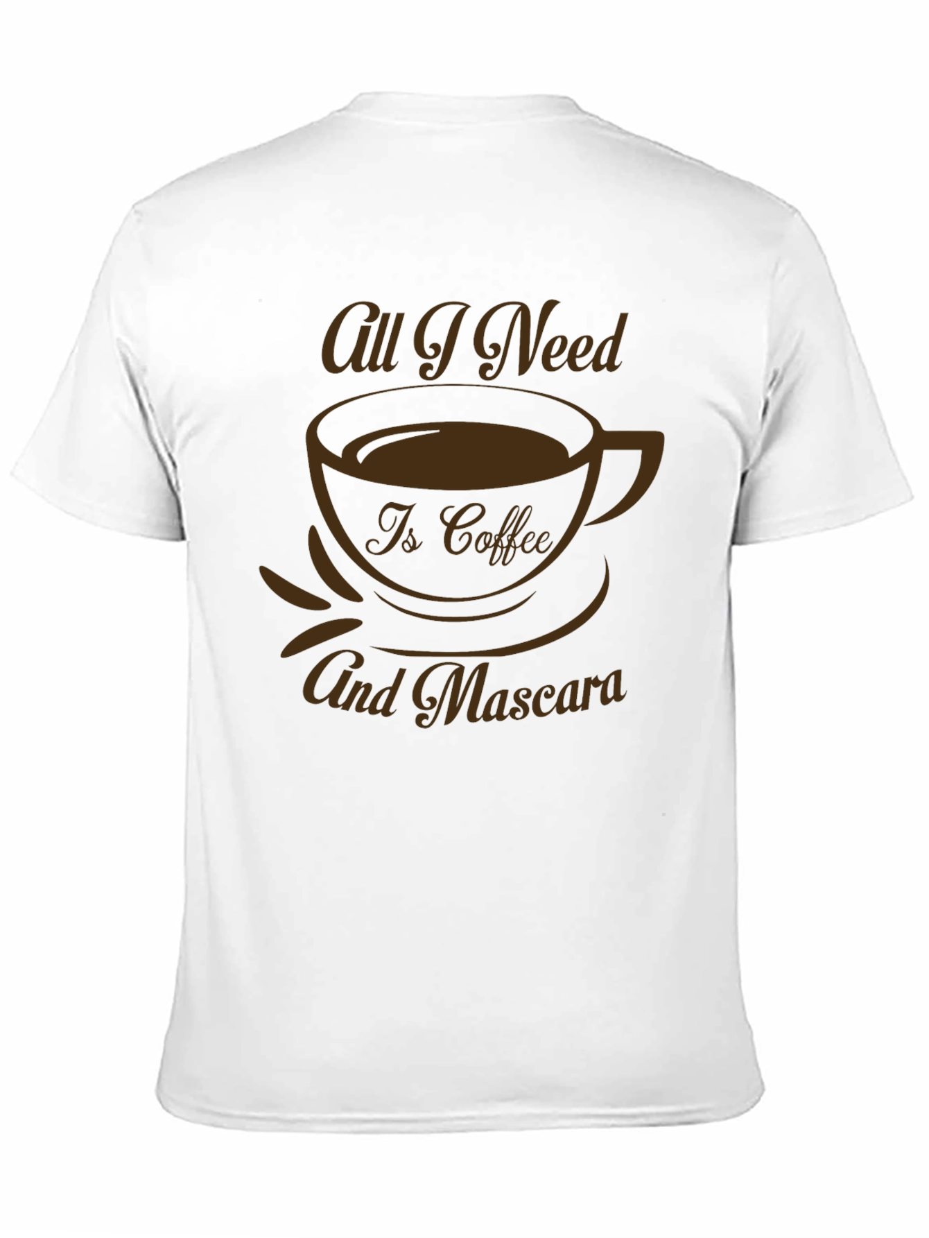 Black Coffee & Mascara Graphic Tee - Black view 11