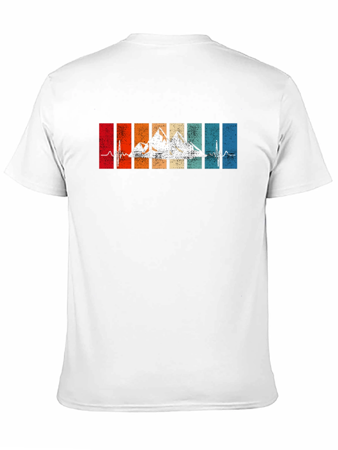 Black Mountain Heartbeat T-Shirt - Adventure Awaits view 11