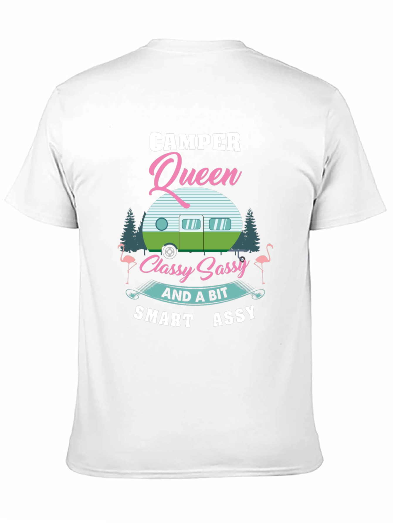 Camper Queen T-Shirt - Classy Sassy & a Bit Smart Assy - 11