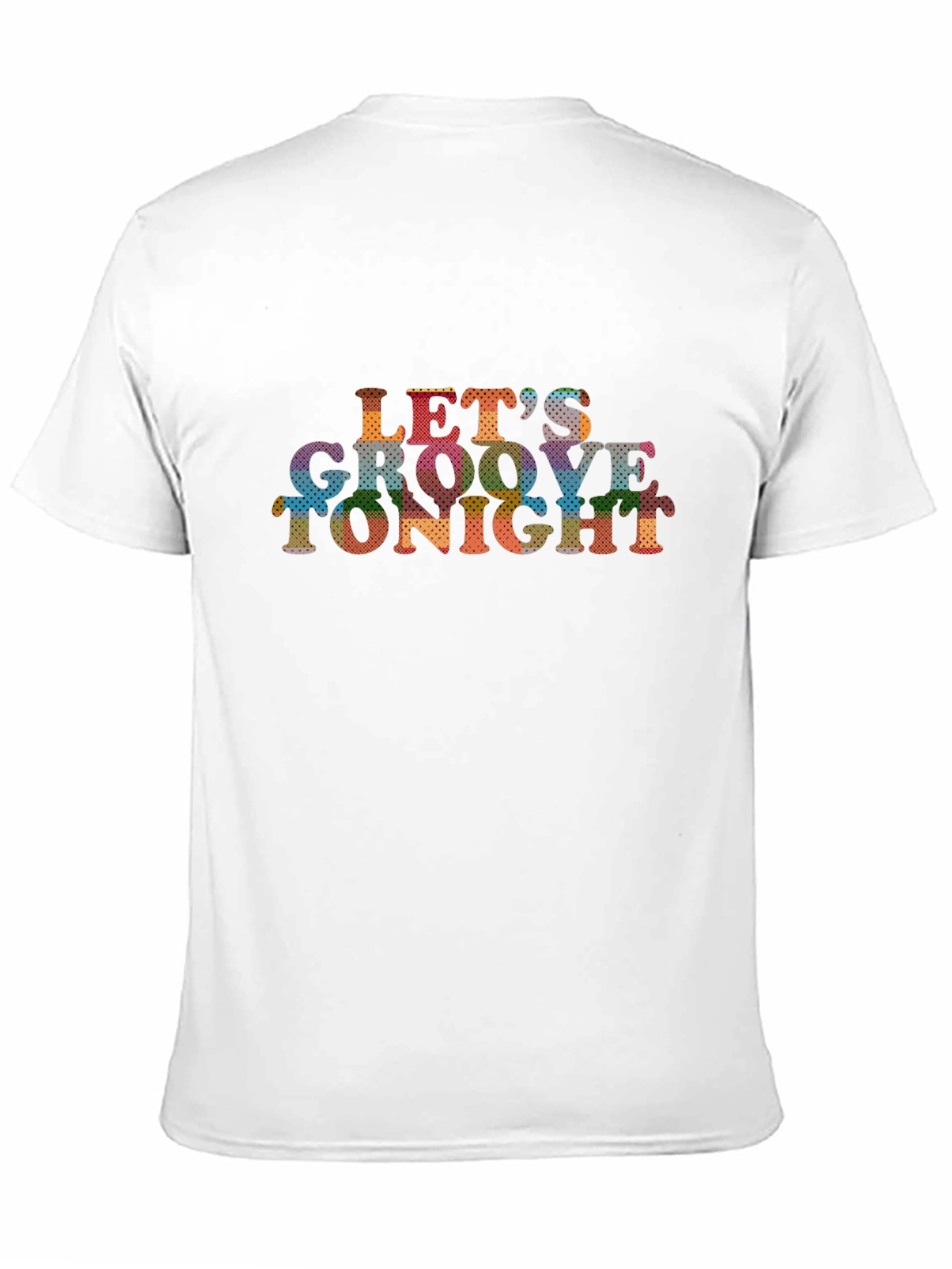 Black Let's Groove Tonight Graphic Tee view 11