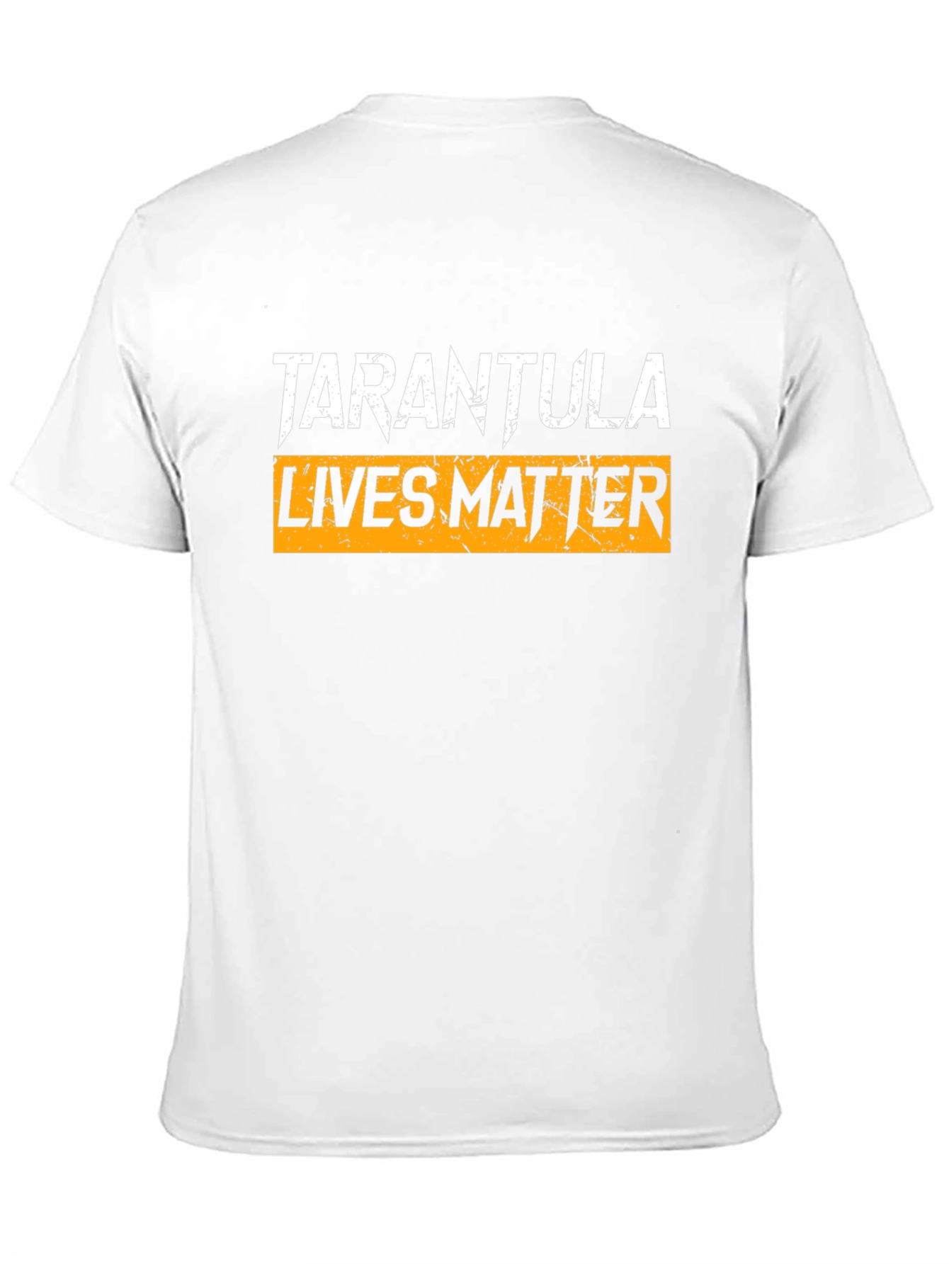 Black Tarantula Lives Matter Graphic Tee - Black Cotton T-Shirt view 11