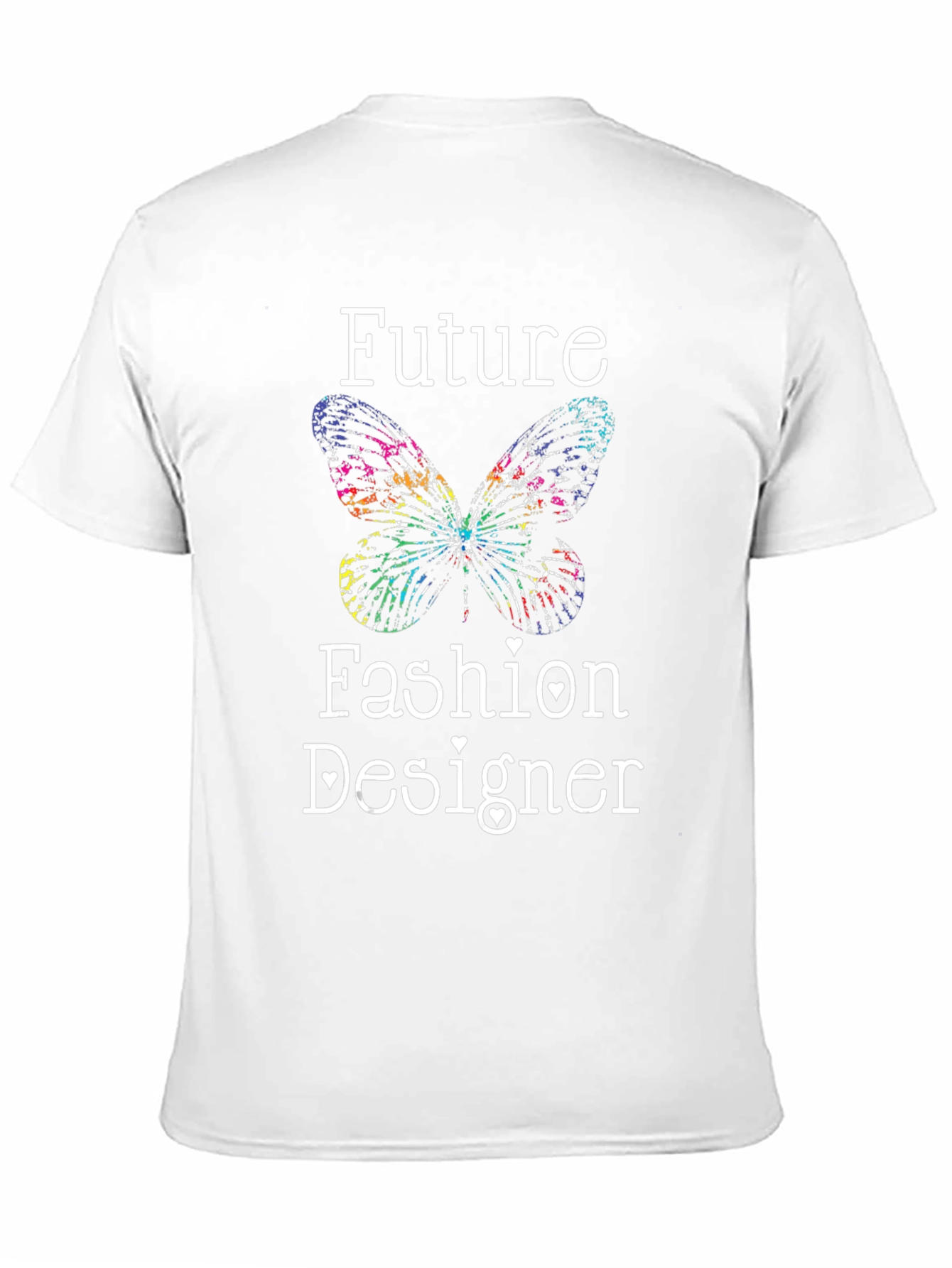Black Future Fashion Designer Butterfly Graphic Tee view 11