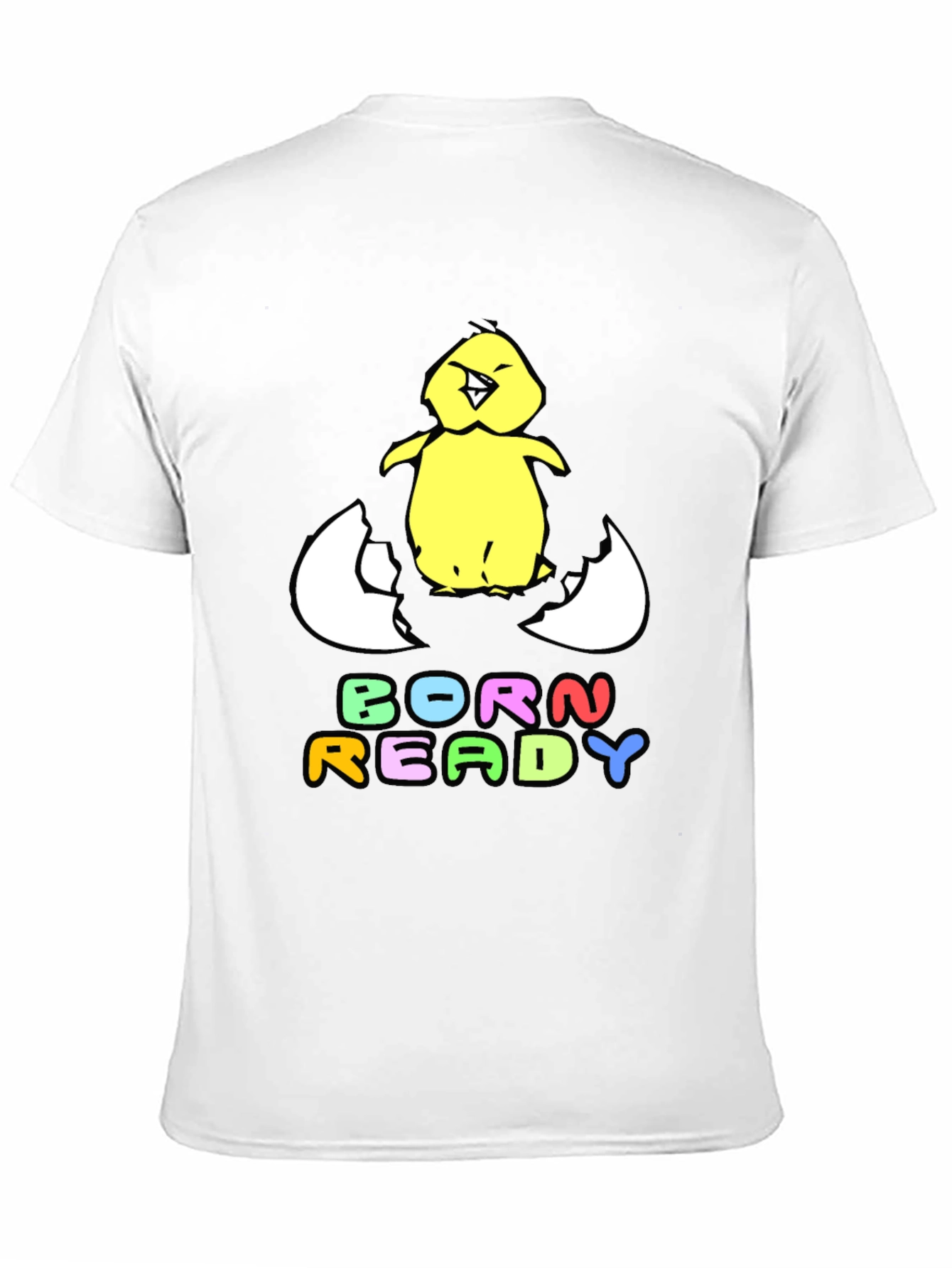 Black Born Ready Chick T-Shirt view 11