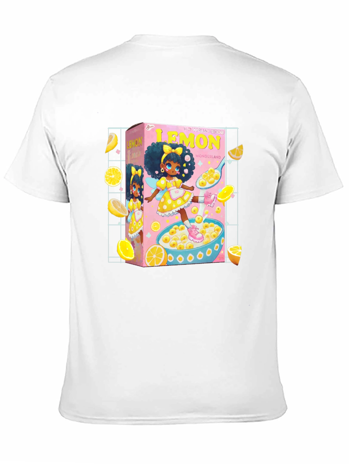Black Lemon Wonderland Cereal T-Shirt view 11
