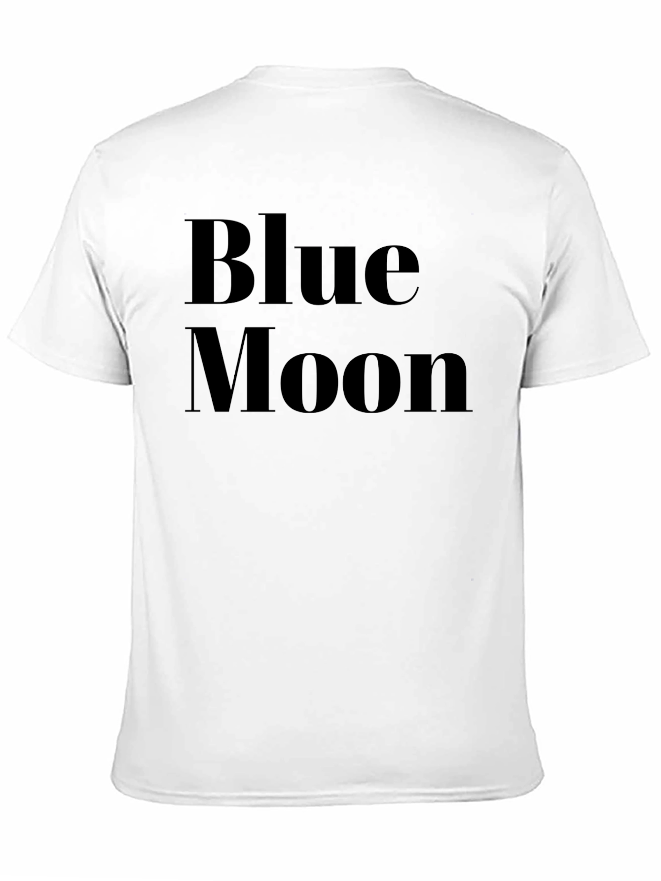 Black Blue Moon Graphic Tee - Classic Comfort view 11