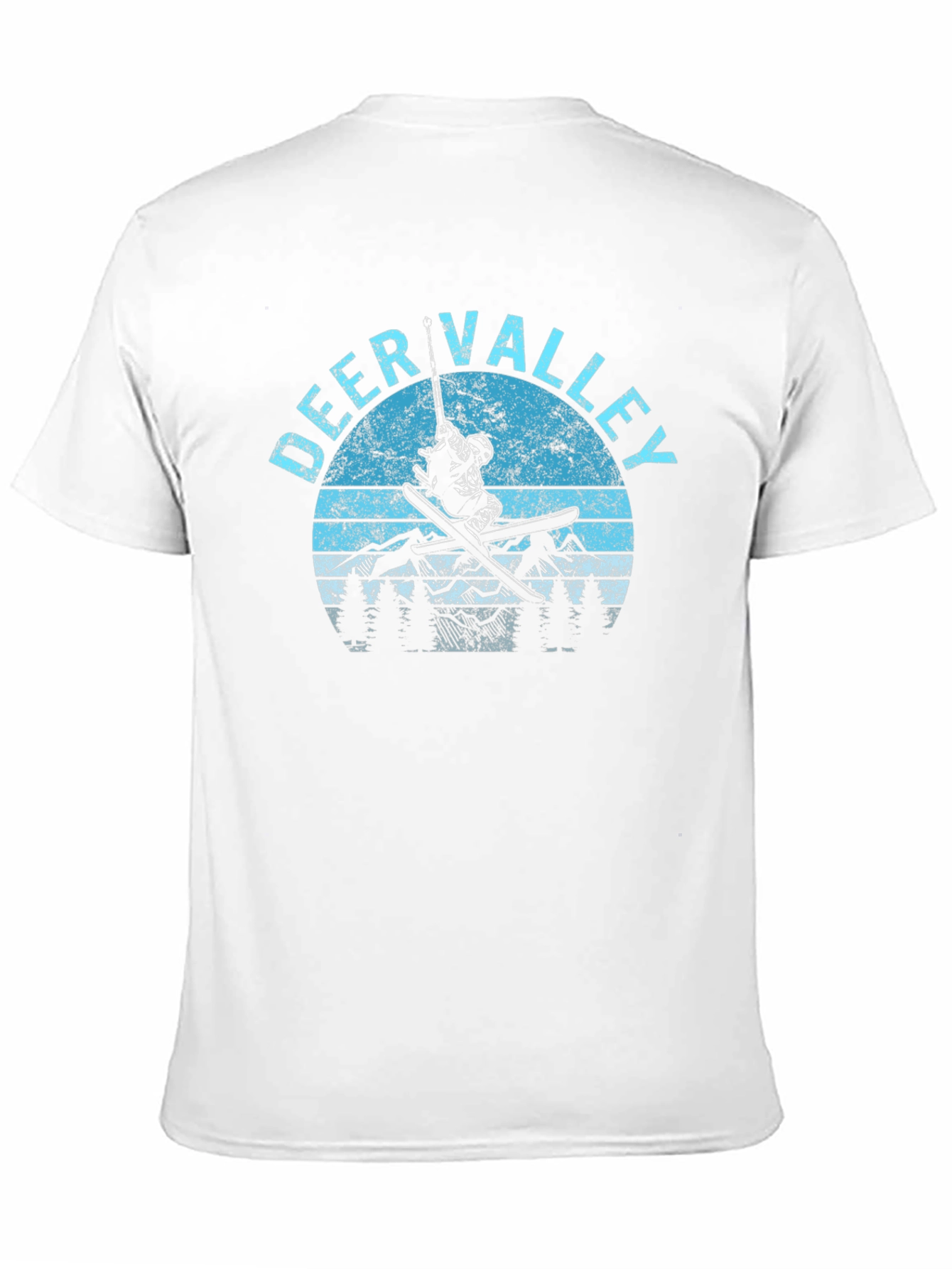 Black Deer Valley Retro Graphic Tee view 11