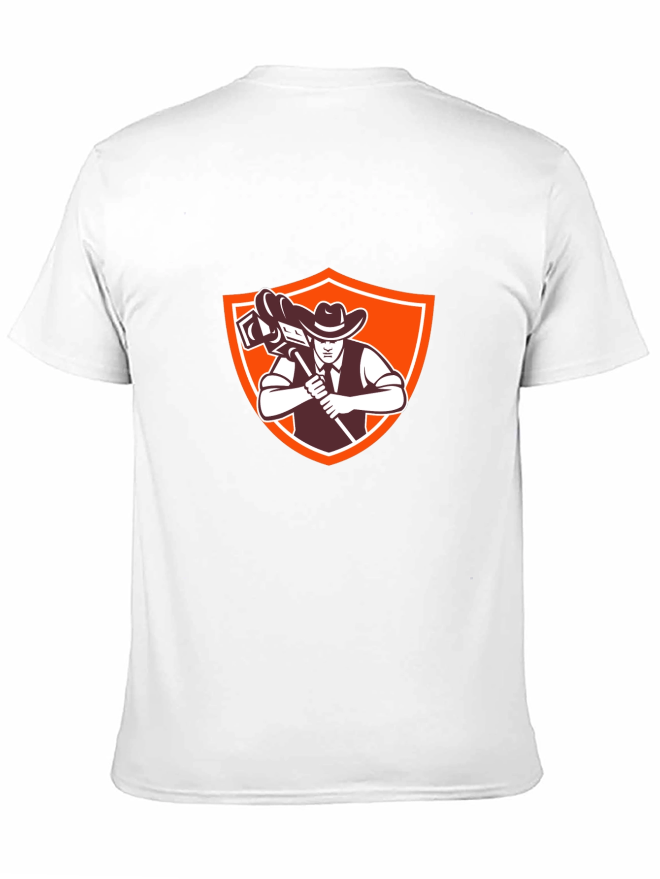 Black Retro Cowboy T-Shirt view 11