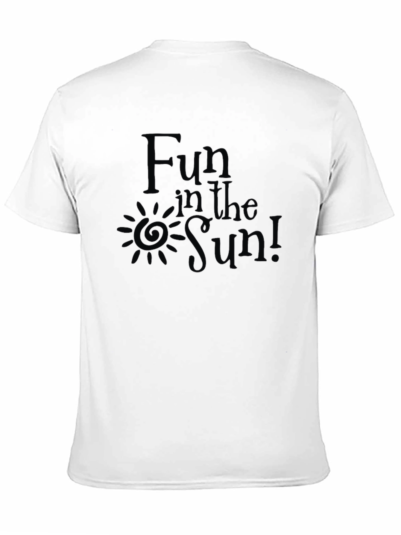 Black Fun in the Sun! Graphic T-Shirt view 11