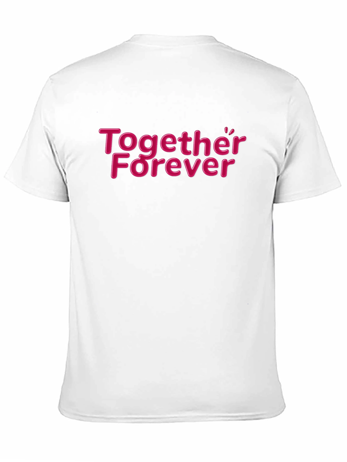 Black Together Forever Graphic Tee - Black view 11