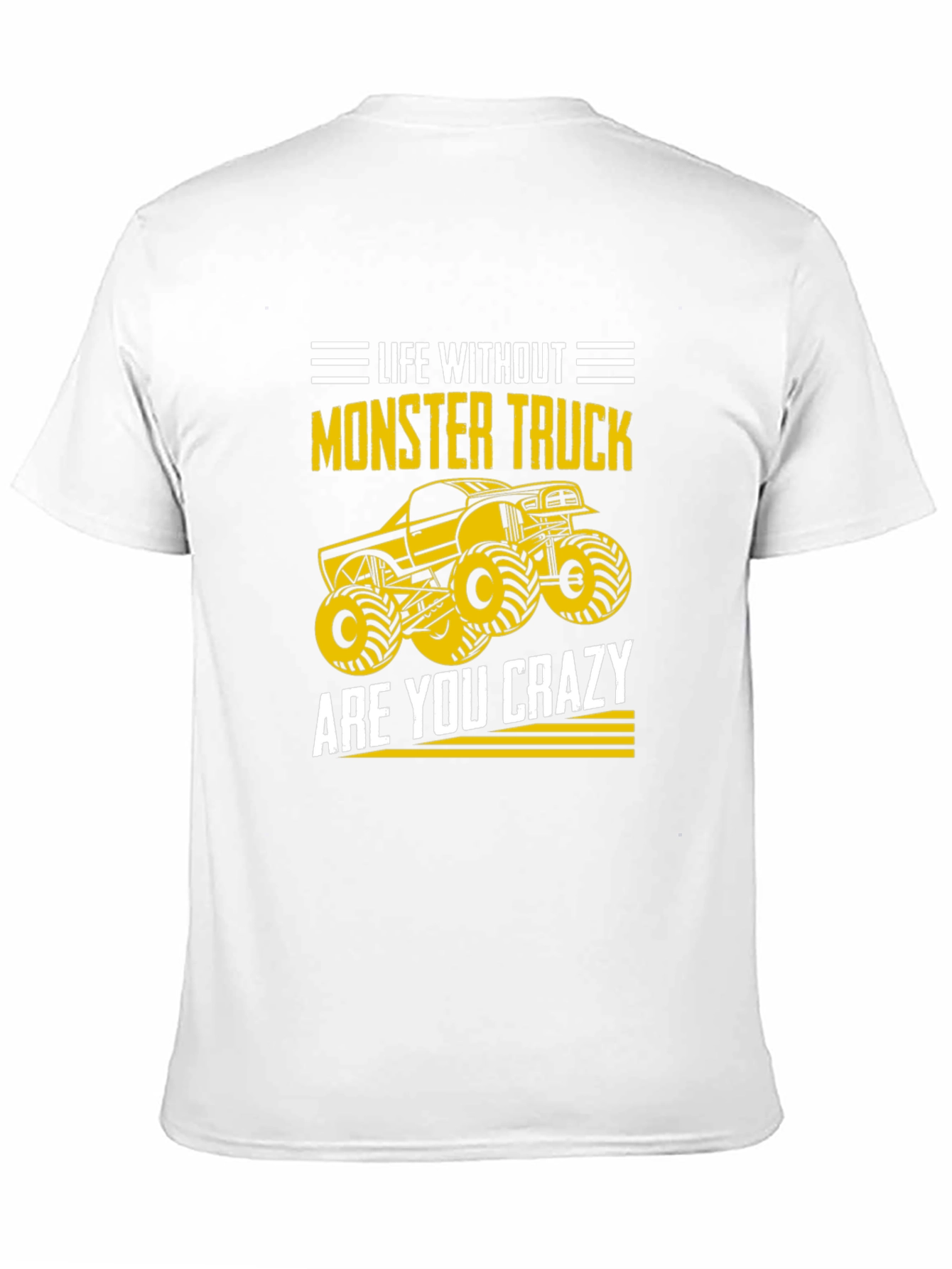Black Monster Truck T-Shirt - Life Without, Are You Crazy? view 11