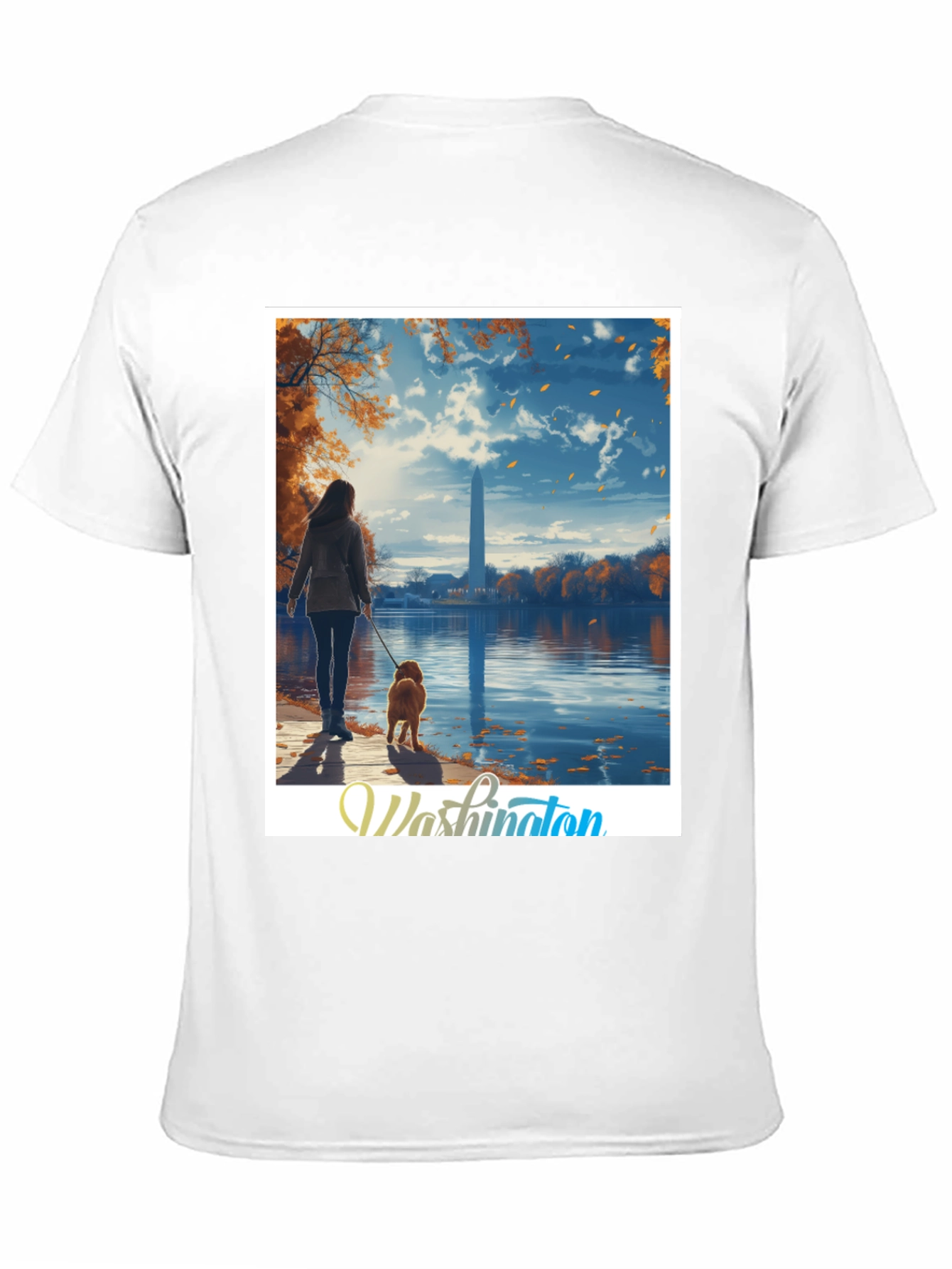 Black Washington Monument Graphic Tee view 11