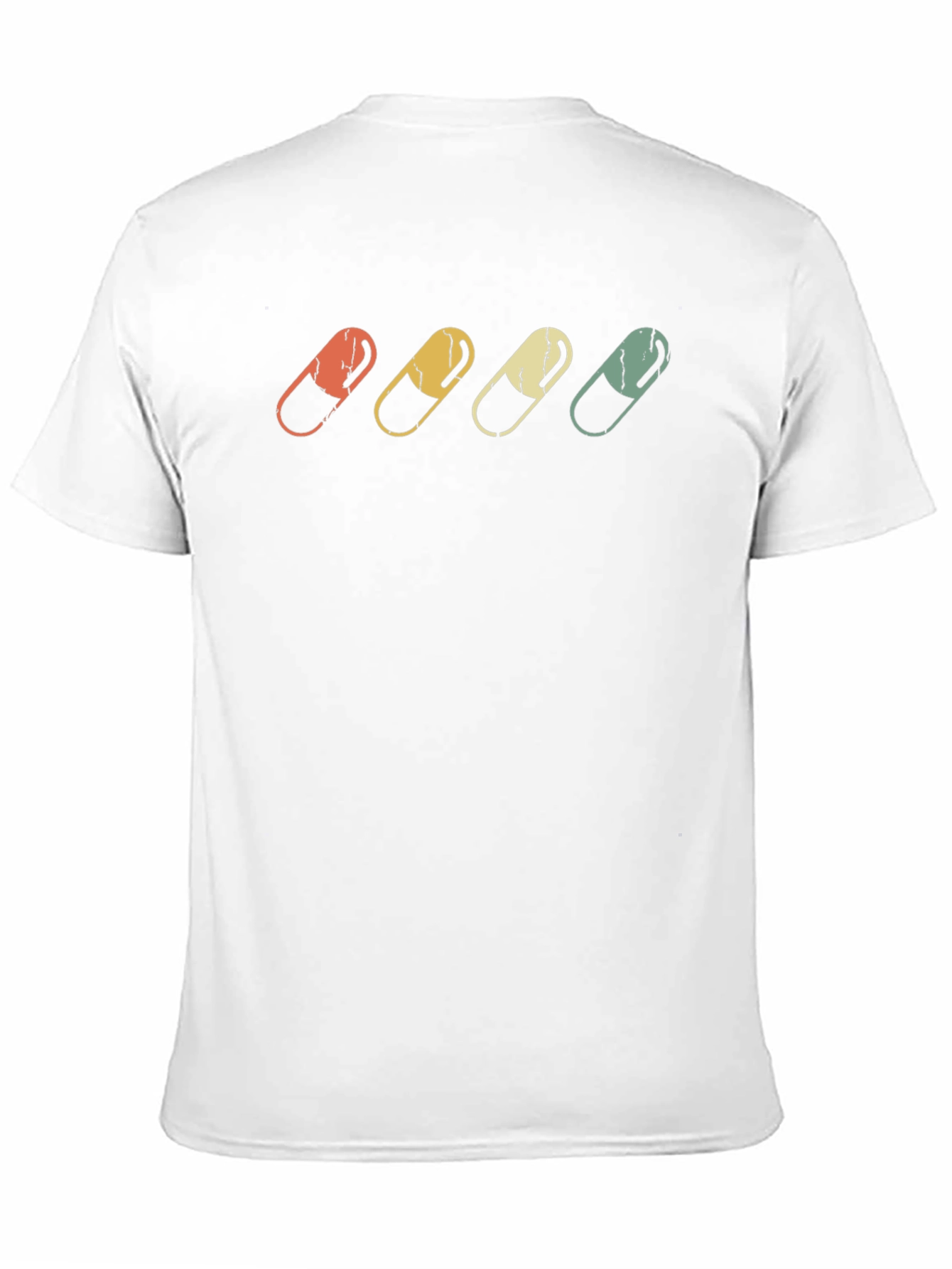 Black Retro Pill Graphic T-Shirt - Vintage Style Tee view 11