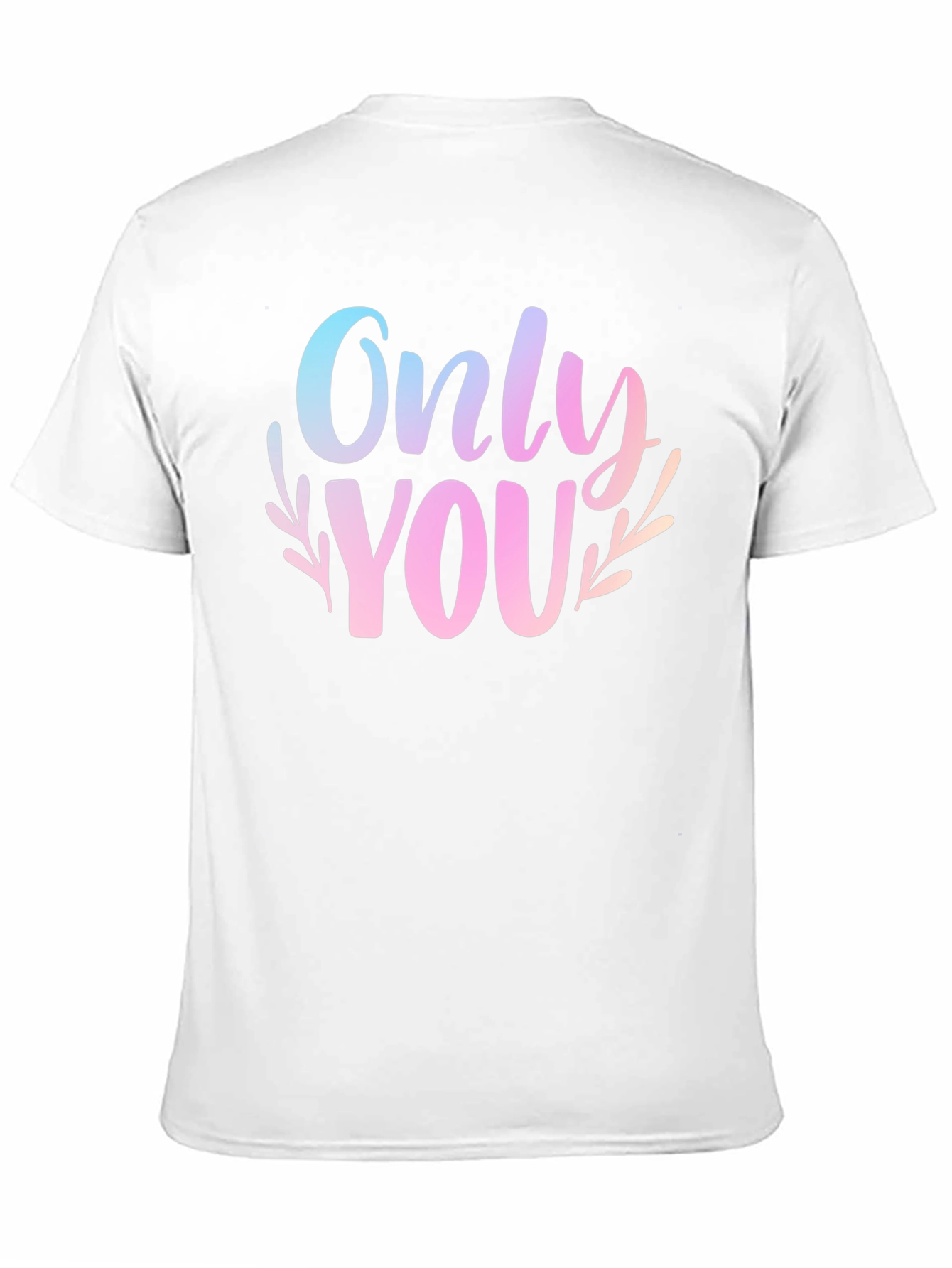 Black Only You Graphic Print Black T-Shirt view 11