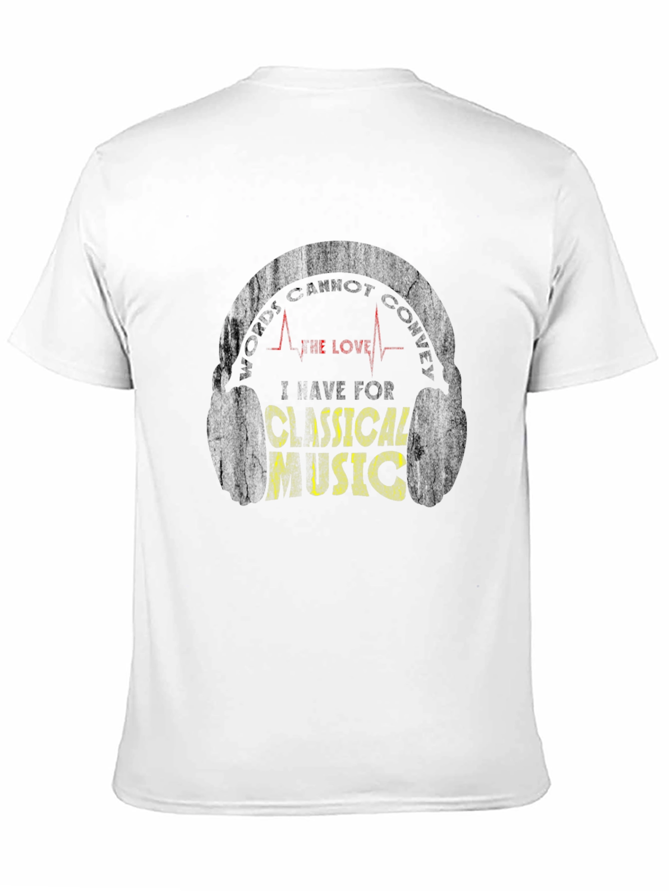 Black Classical Music Love T-Shirt view 11