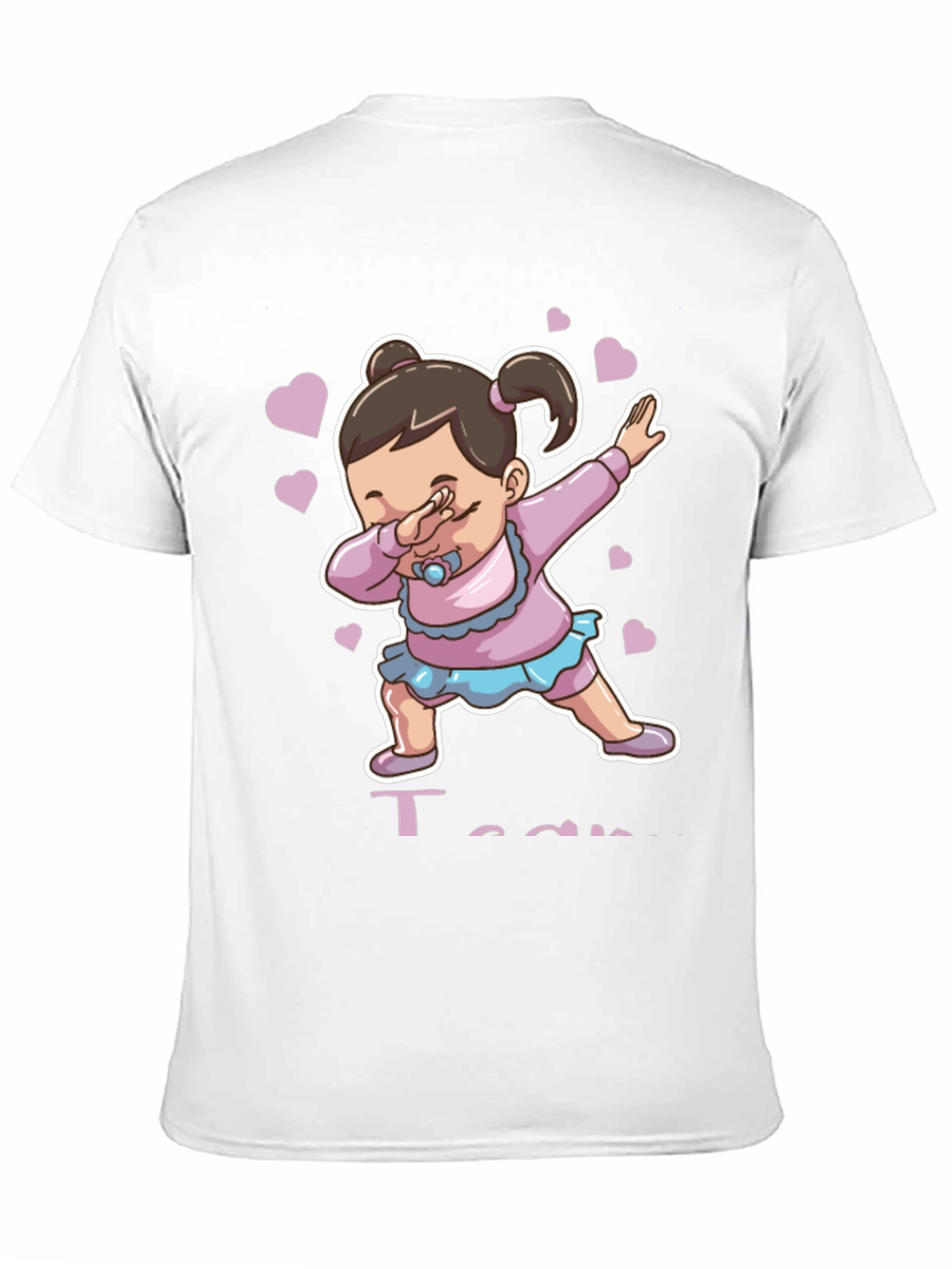 Black Dabbing Toddler Tee view 11